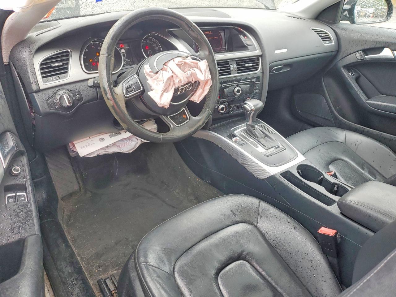 2013 Audi A5 Premium Black vin: WAUCFAFR8DA041285