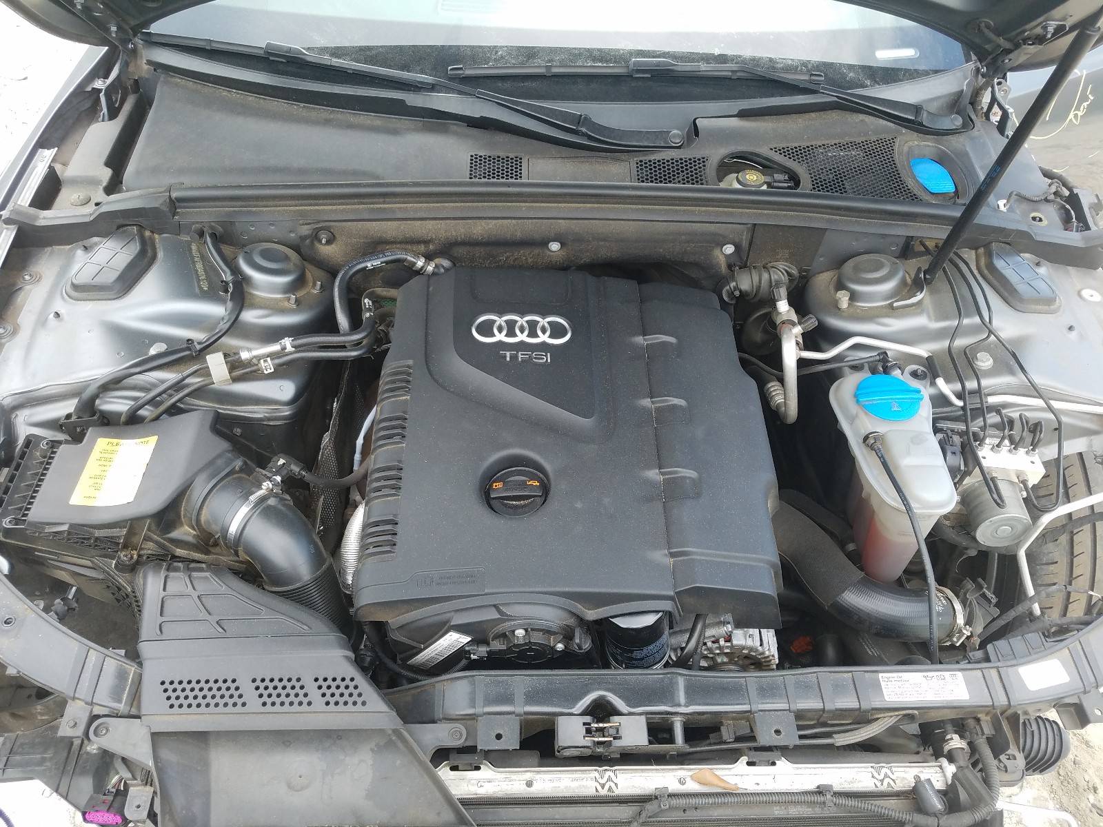 2013 Audi A5 Premium Gray vin: WAUCFAFR8DA076120