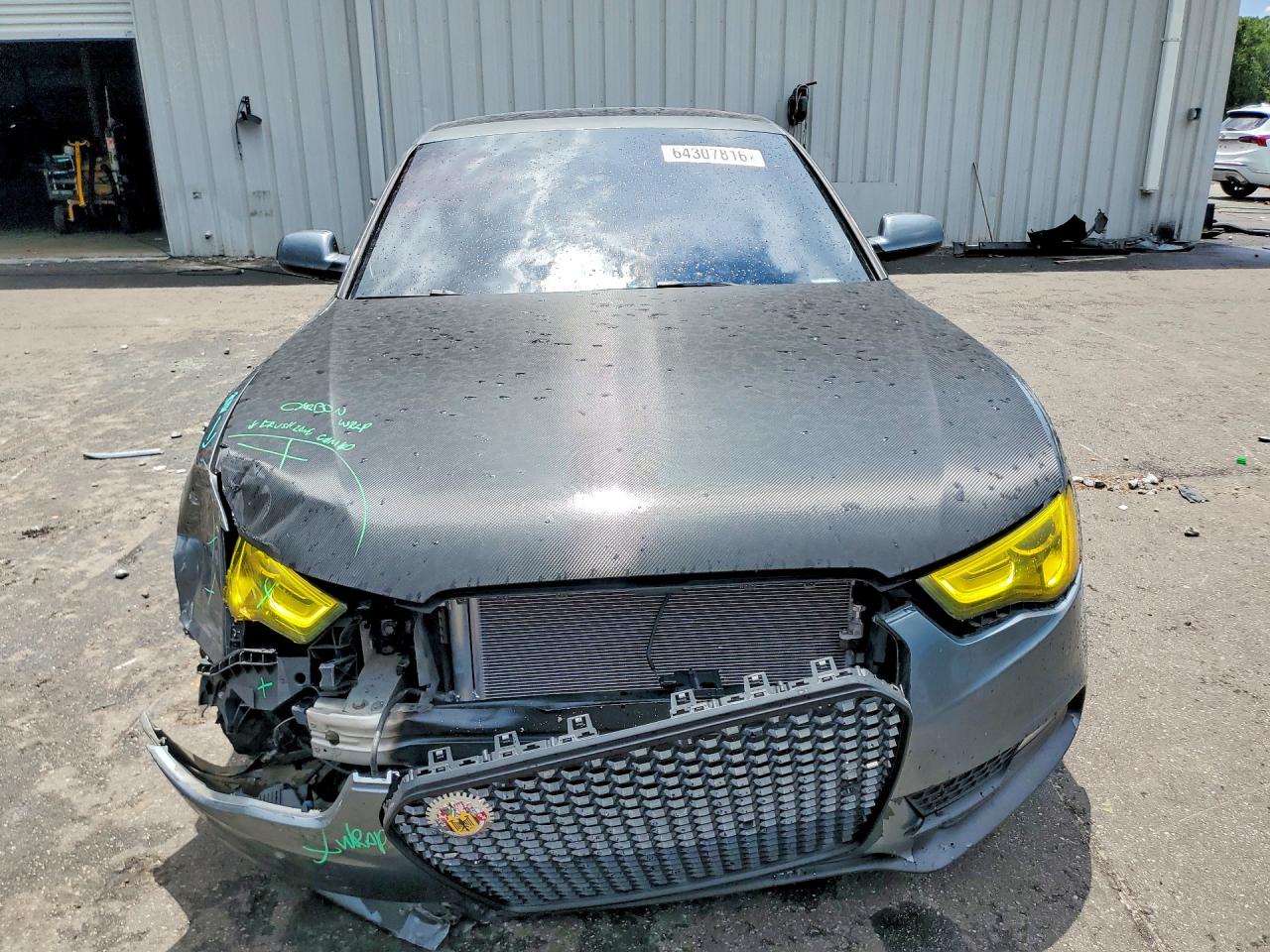 2013 Audi A5 Premium Charcoal vin: WAUCFAFR8DA076120