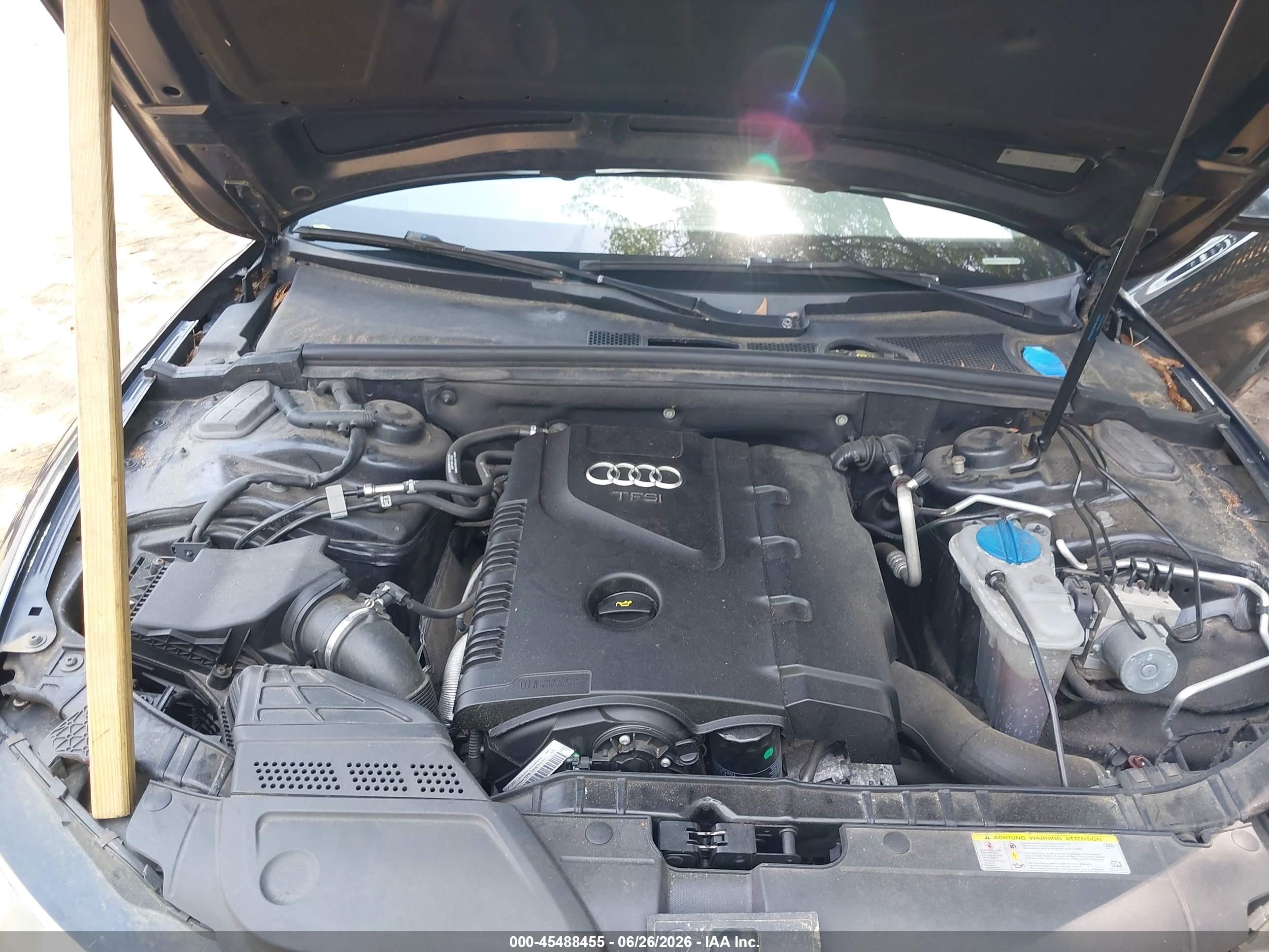 2014 Audi A5 2.0t Premium Dark Blue vin: WAUCFAFR8EA043443