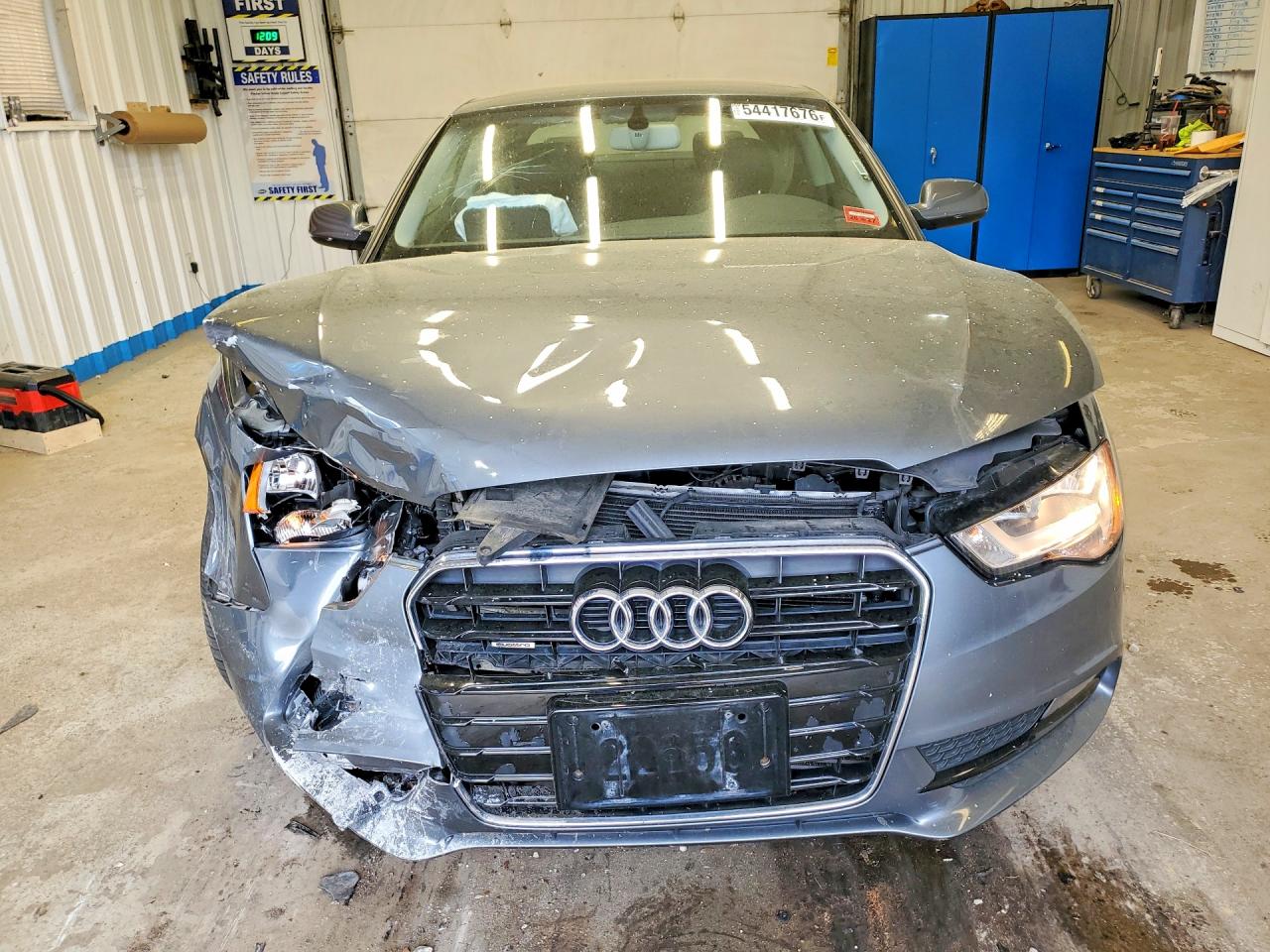 2014 Audi A5 Premium Gray vin: WAUCFAFR8EA050182