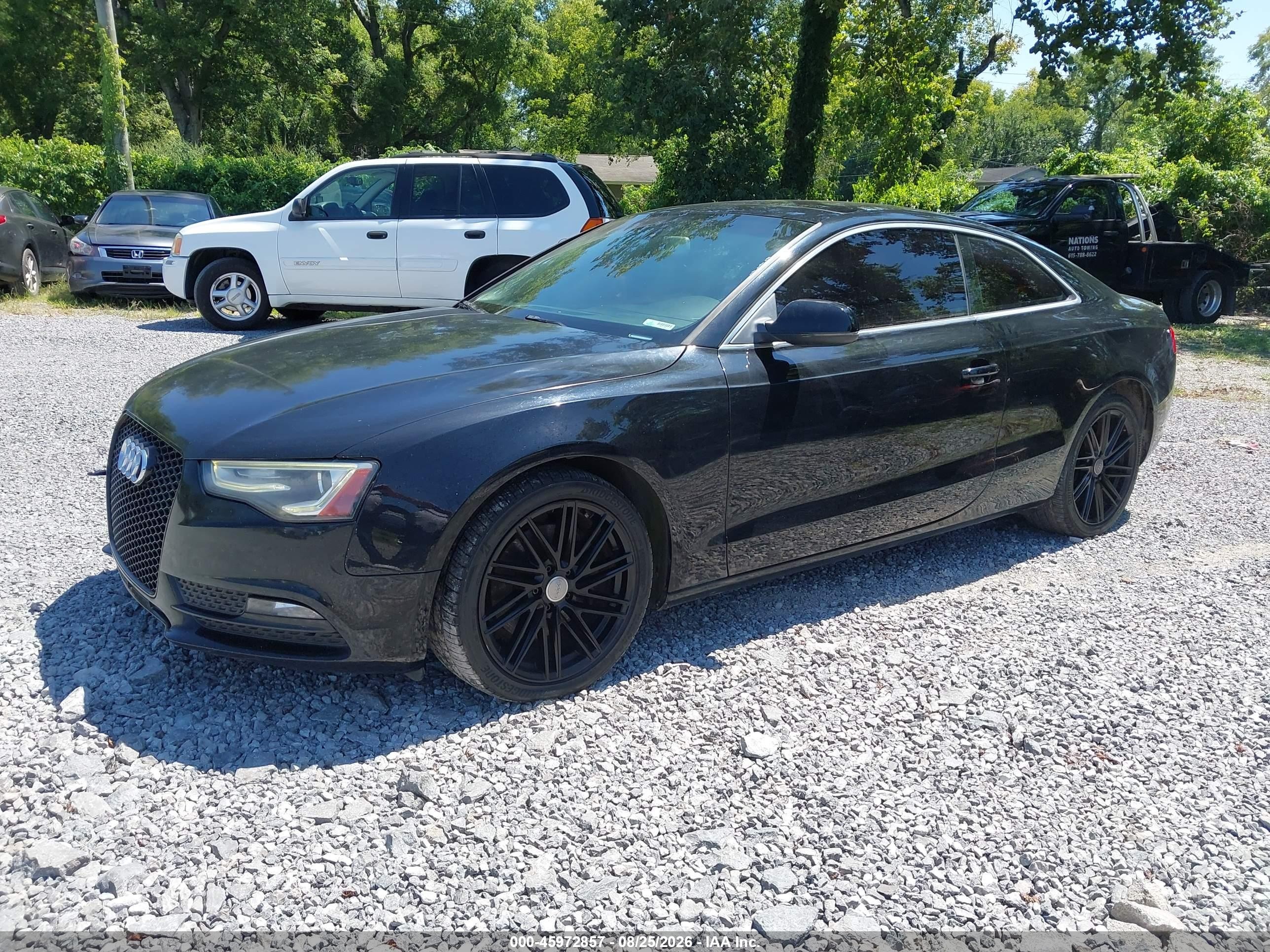 2015 Audi A5 2.0t Premium Black vin: WAUCFAFR8FA038583
