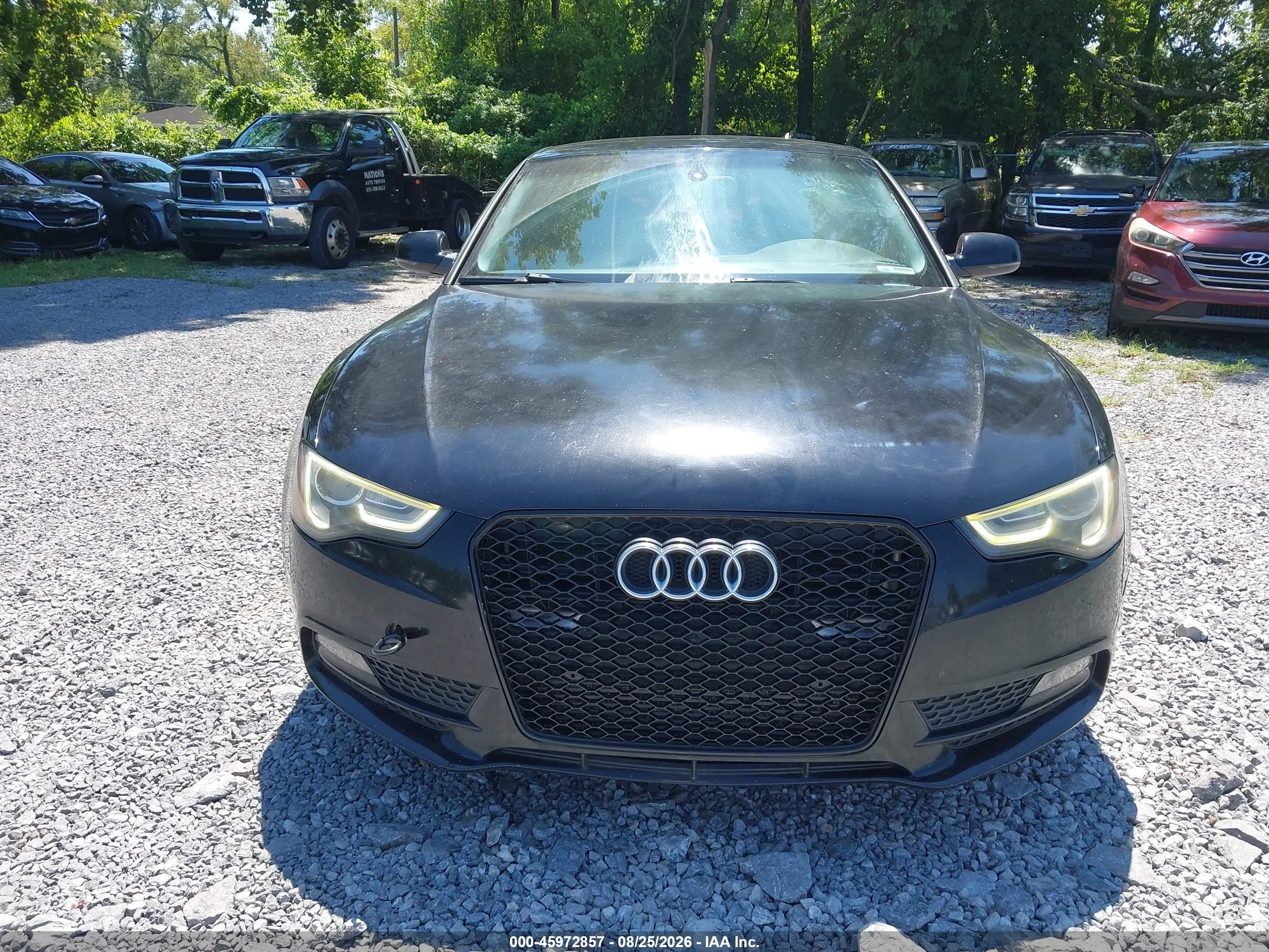 2015 Audi A5 2.0t Premium Black vin: WAUCFAFR8FA038583
