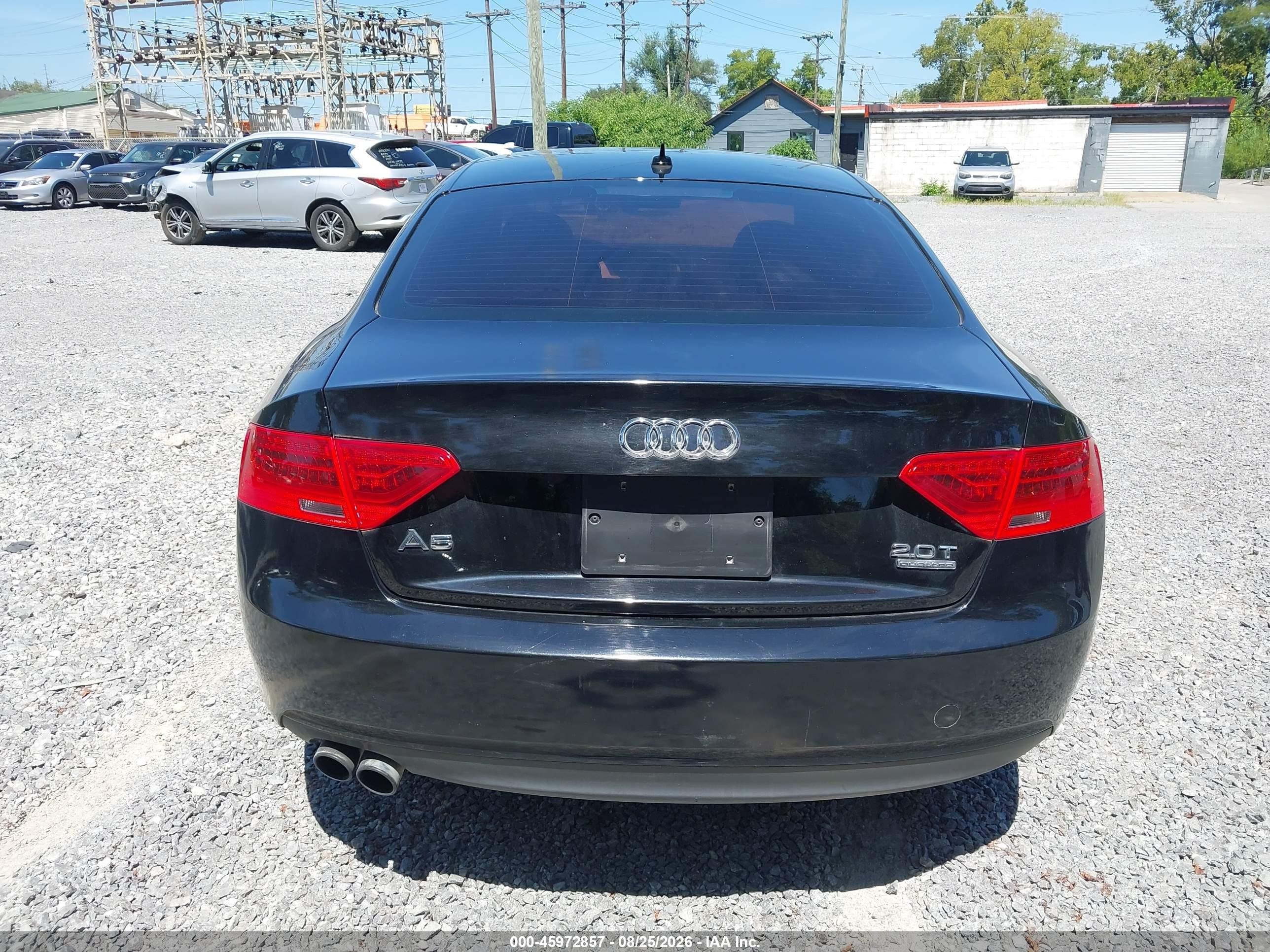 2015 Audi A5 2.0t Premium Black vin: WAUCFAFR8FA038583