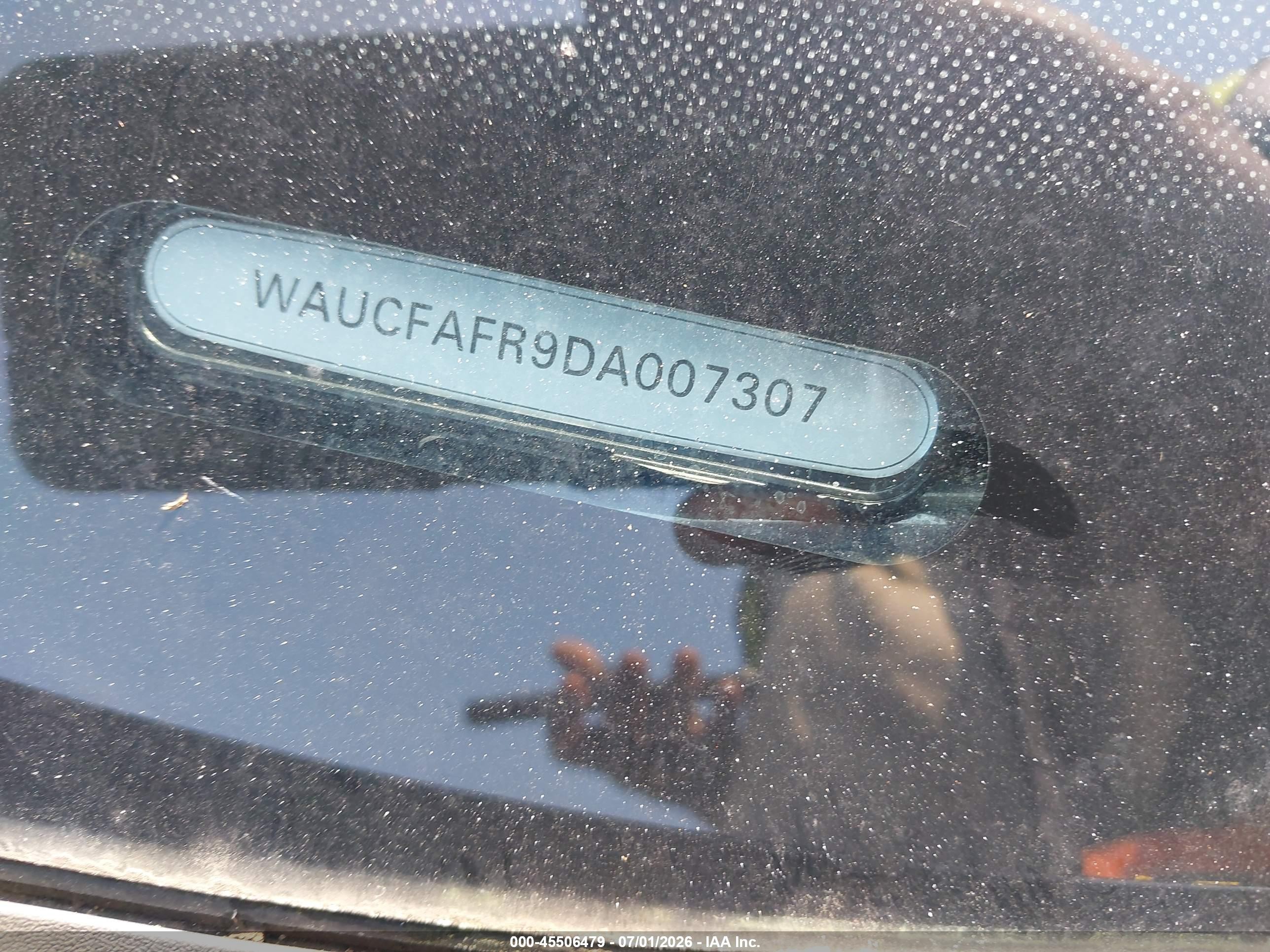 2013 Audi A5 2.0t Premium Blue vin: WAUCFAFR9DA007307