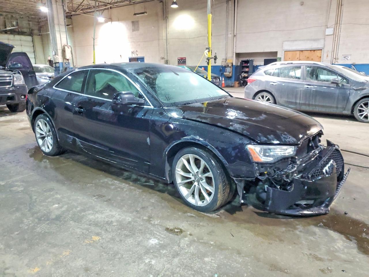 2014 Audi A5 Premium Black vin: WAUCFAFR9EA011553