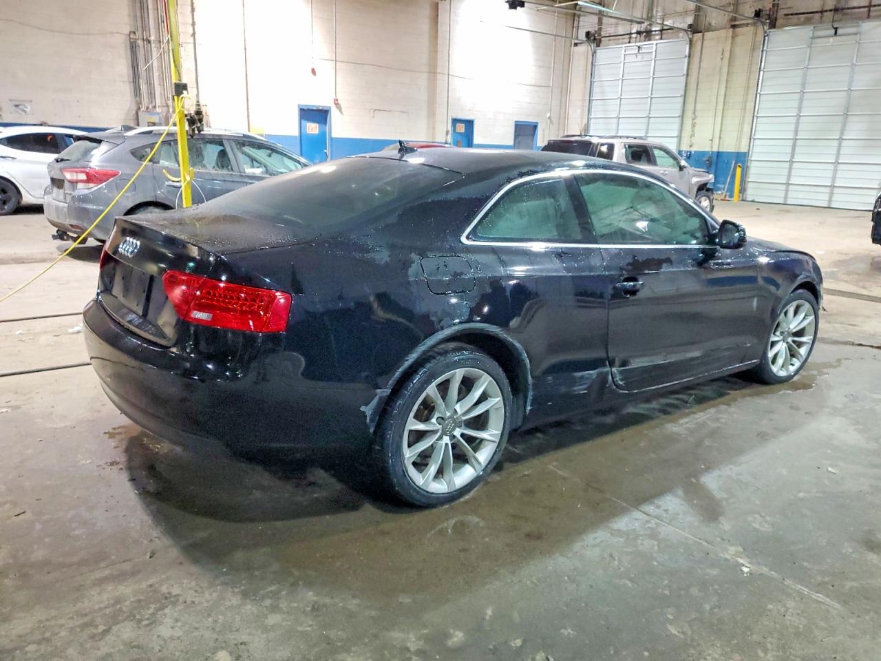 2014 Audi A5 Premium Black vin: WAUCFAFR9EA011553