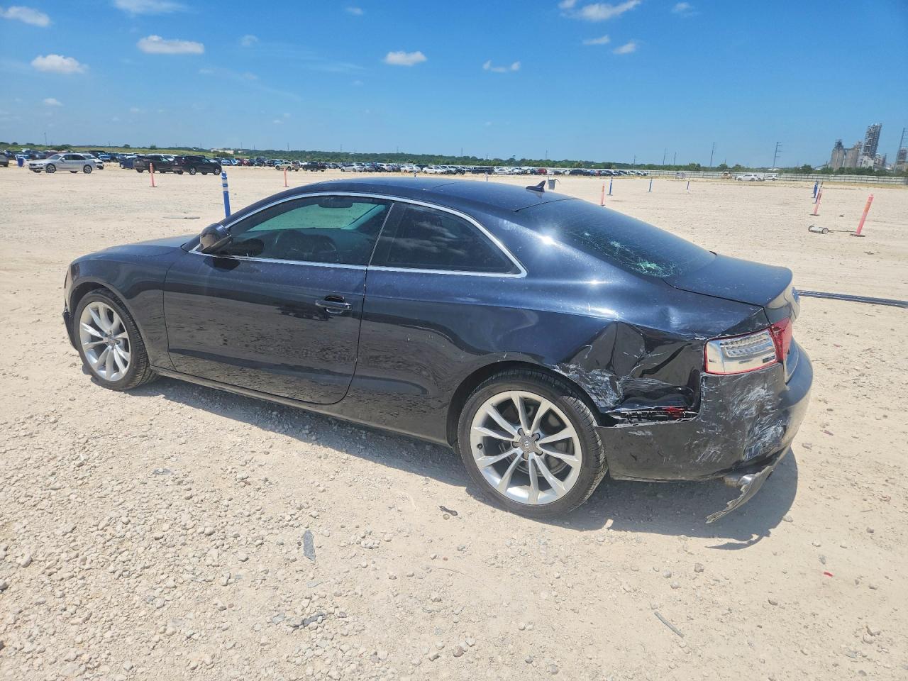 2014 Audi A5 Premium Black vin: WAUCFAFR9EA040177