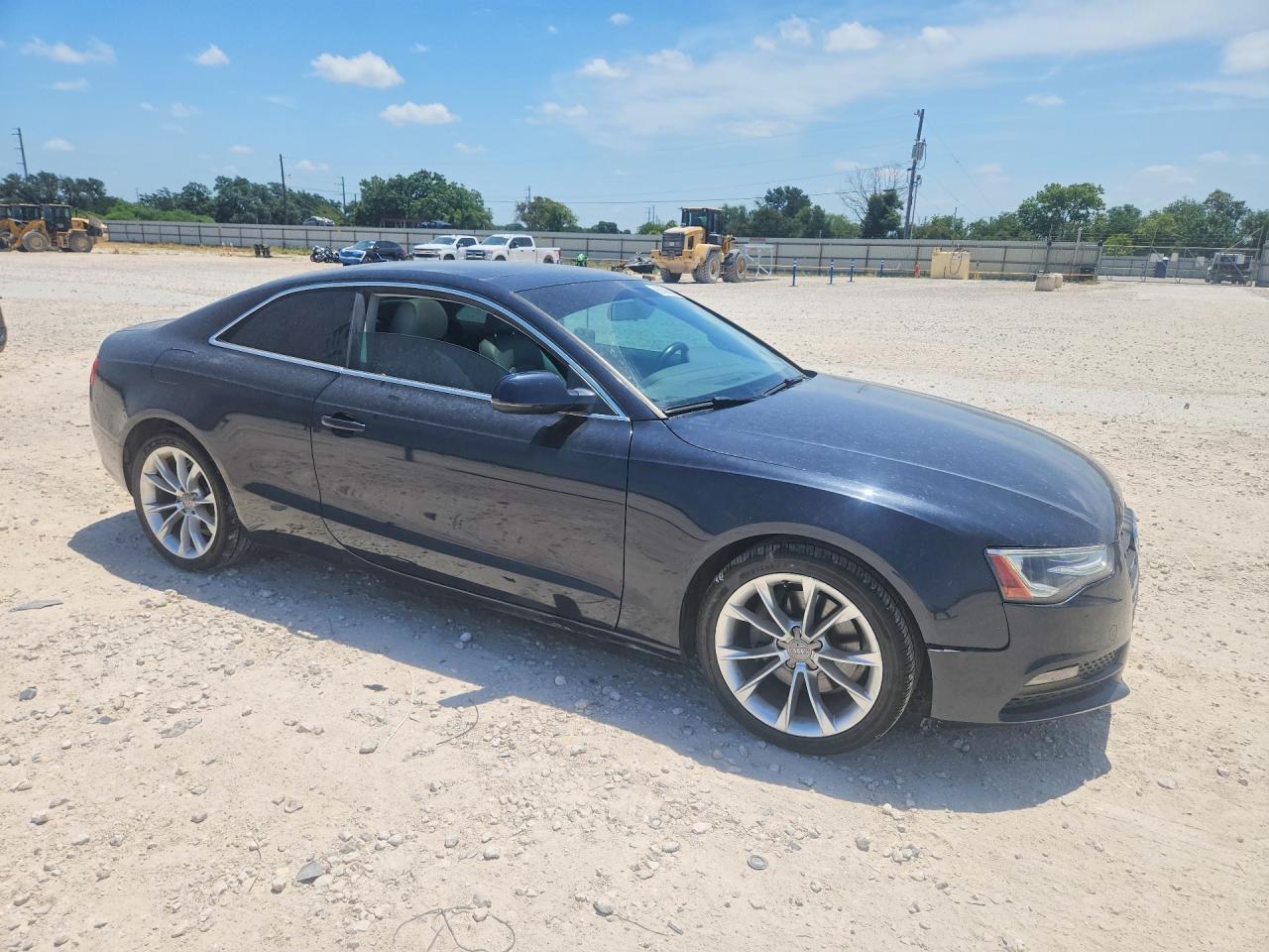 2014 Audi A5 Premium Black vin: WAUCFAFR9EA040177