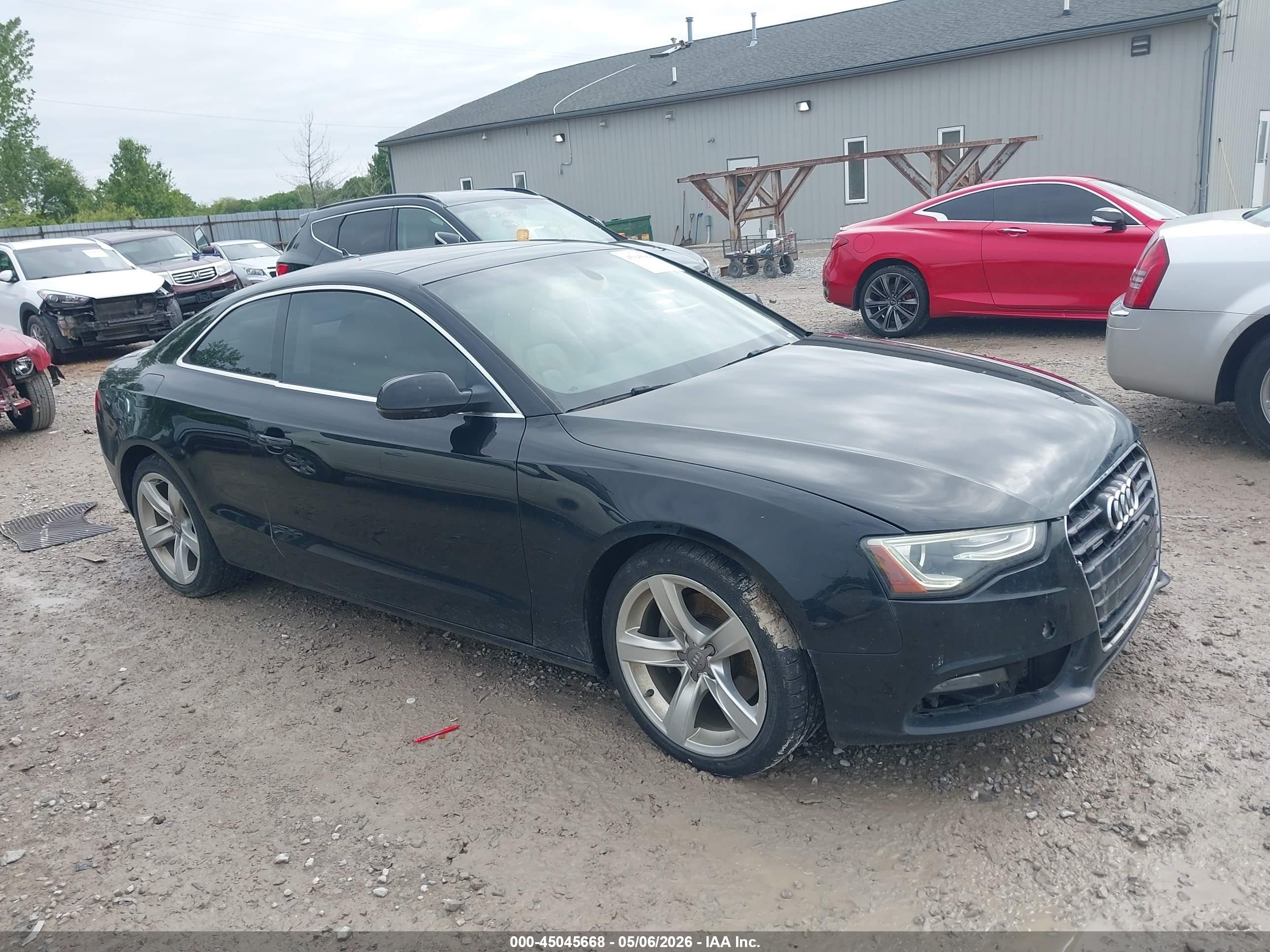 2015 Audi A5 2.0t Premium Black vin: WAUCFAFR9FA033103