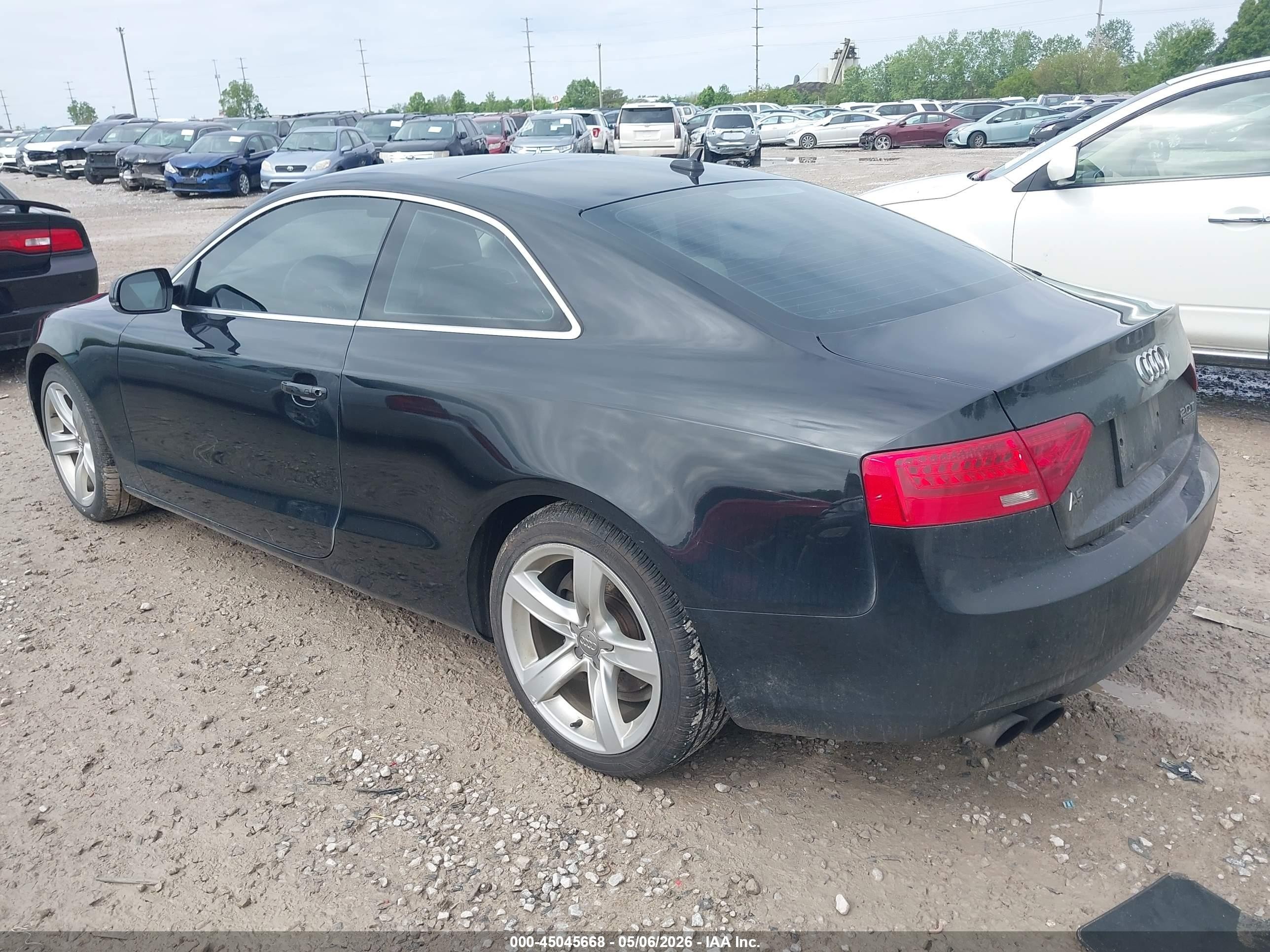 2015 Audi A5 2.0t Premium Black vin: WAUCFAFR9FA033103