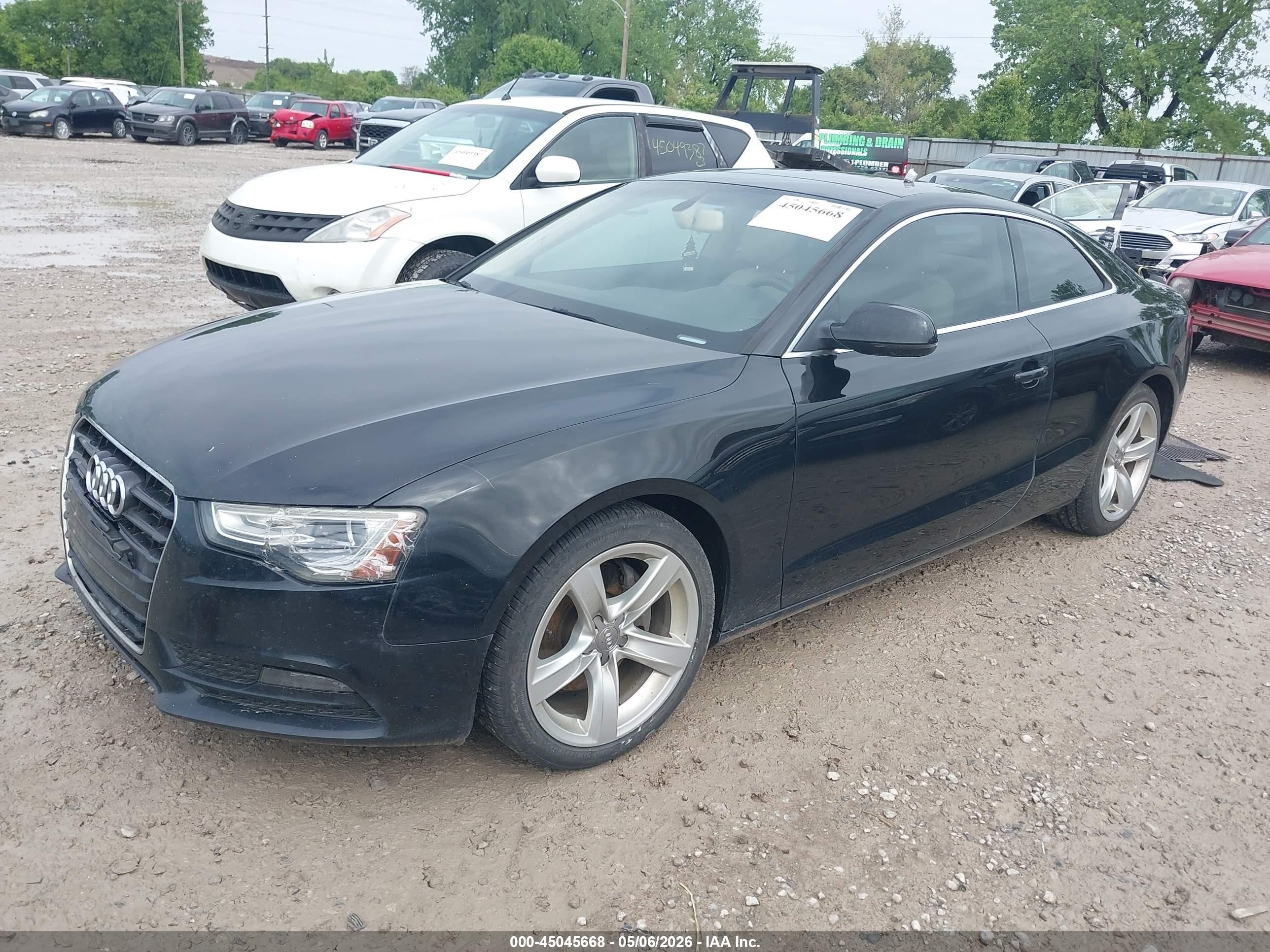 2015 Audi A5 2.0t Premium Black vin: WAUCFAFR9FA033103