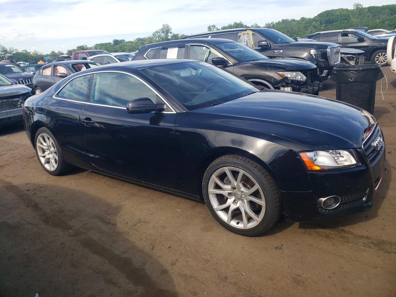 2012 Audi A5 Premium Black vin: WAUCFAFRXCA001594