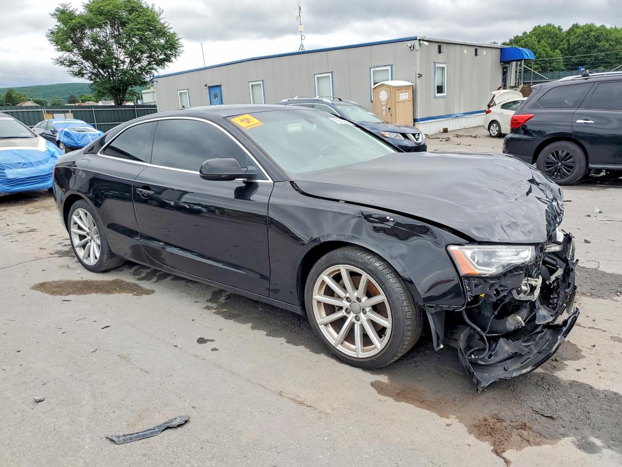 2015 Audi A5 Premium Black vin: WAUCFAFRXFA046541