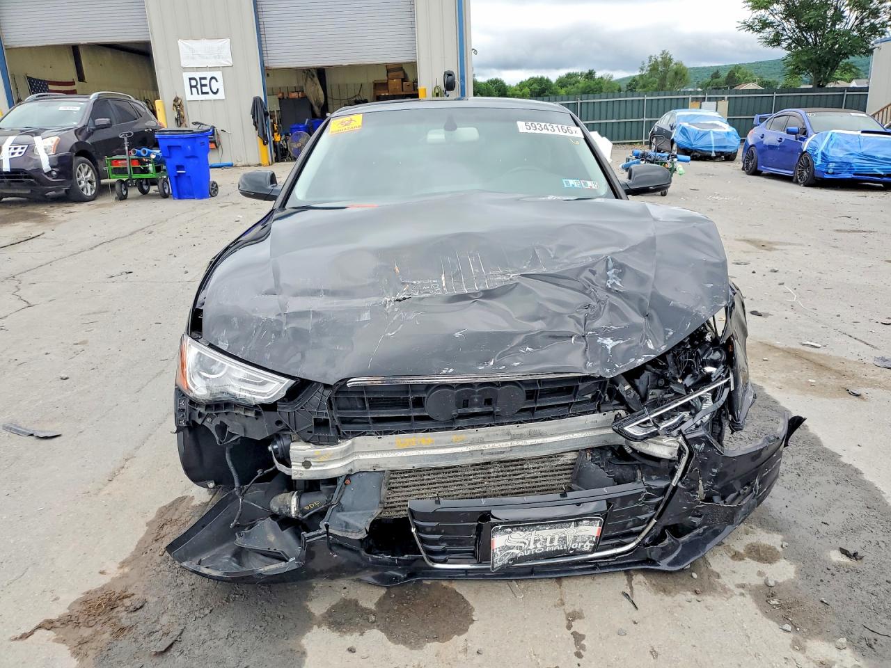 2015 Audi A5 Premium Black vin: WAUCFAFRXFA046541