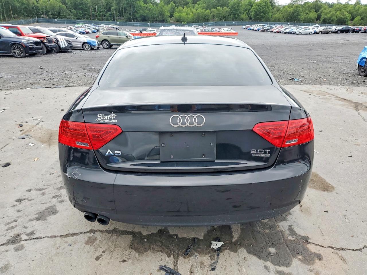 2015 Audi A5 Premium Black vin: WAUCFAFRXFA046541