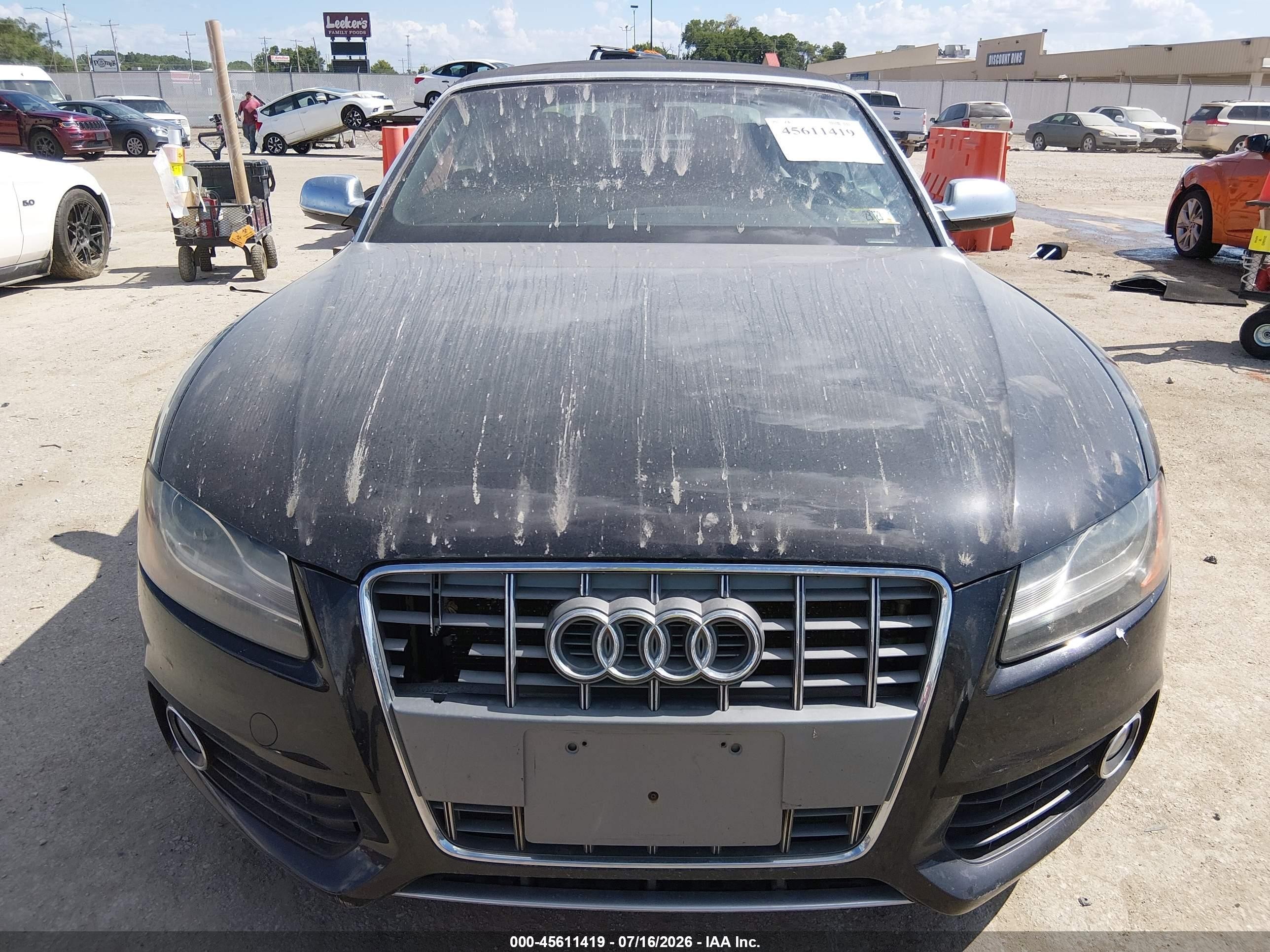 2012 Audi S5 3.0 Premium Plus Серый vin: WAUCGAFH0CN003514