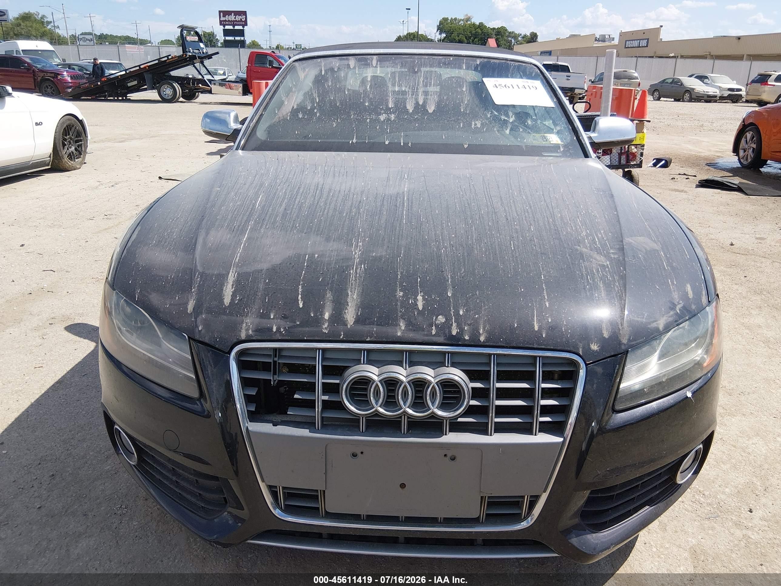 2012 Audi S5 3.0 Premium Plus Серый vin: WAUCGAFH0CN003514