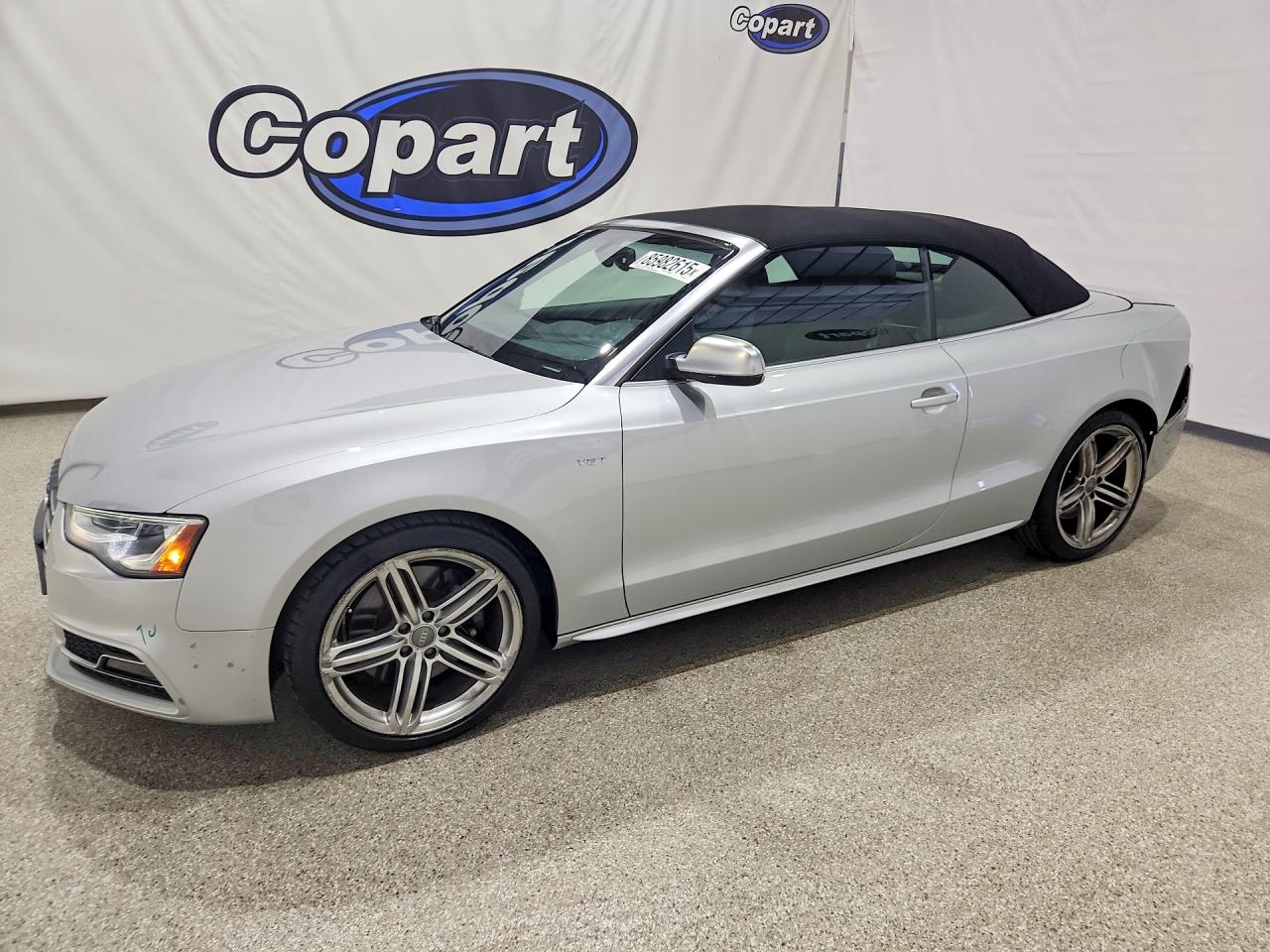 2013 Audi S5 Premium Plus Silver vin: WAUCGAFH0DN013915