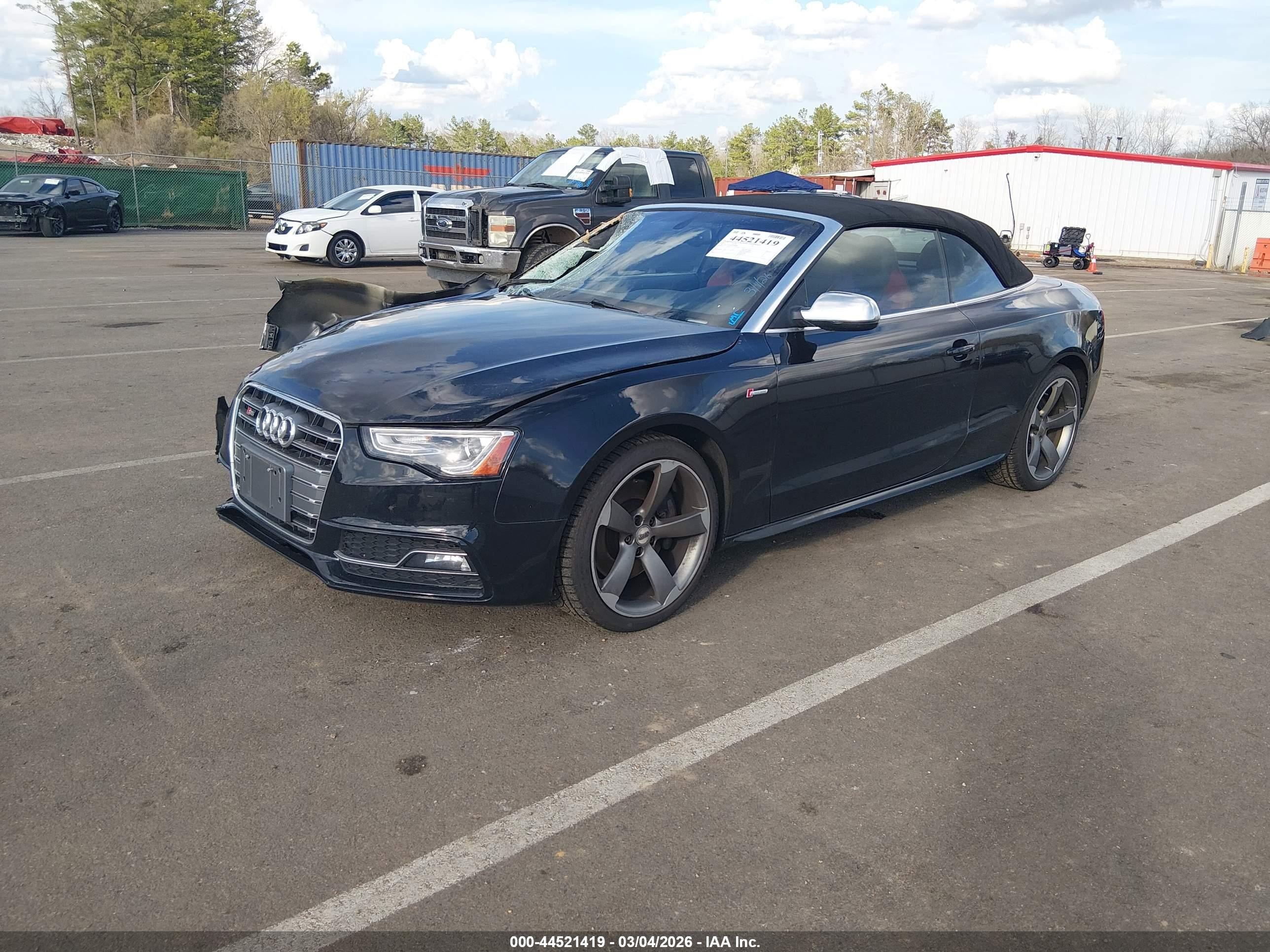 2014 Audi S5 3.0t Premium Plus Black vin: WAUCGAFH0EN004889
