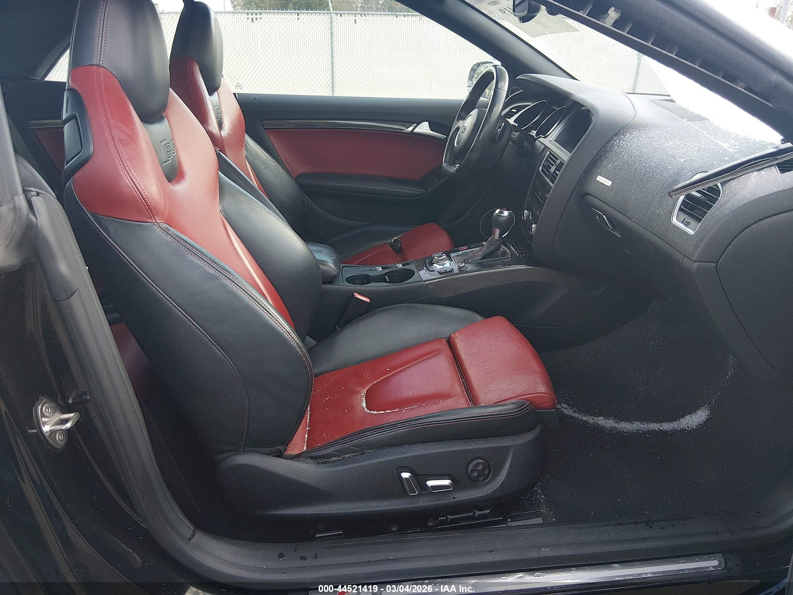 2014 Audi S5 3.0t Premium Plus Black vin: WAUCGAFH0EN004889