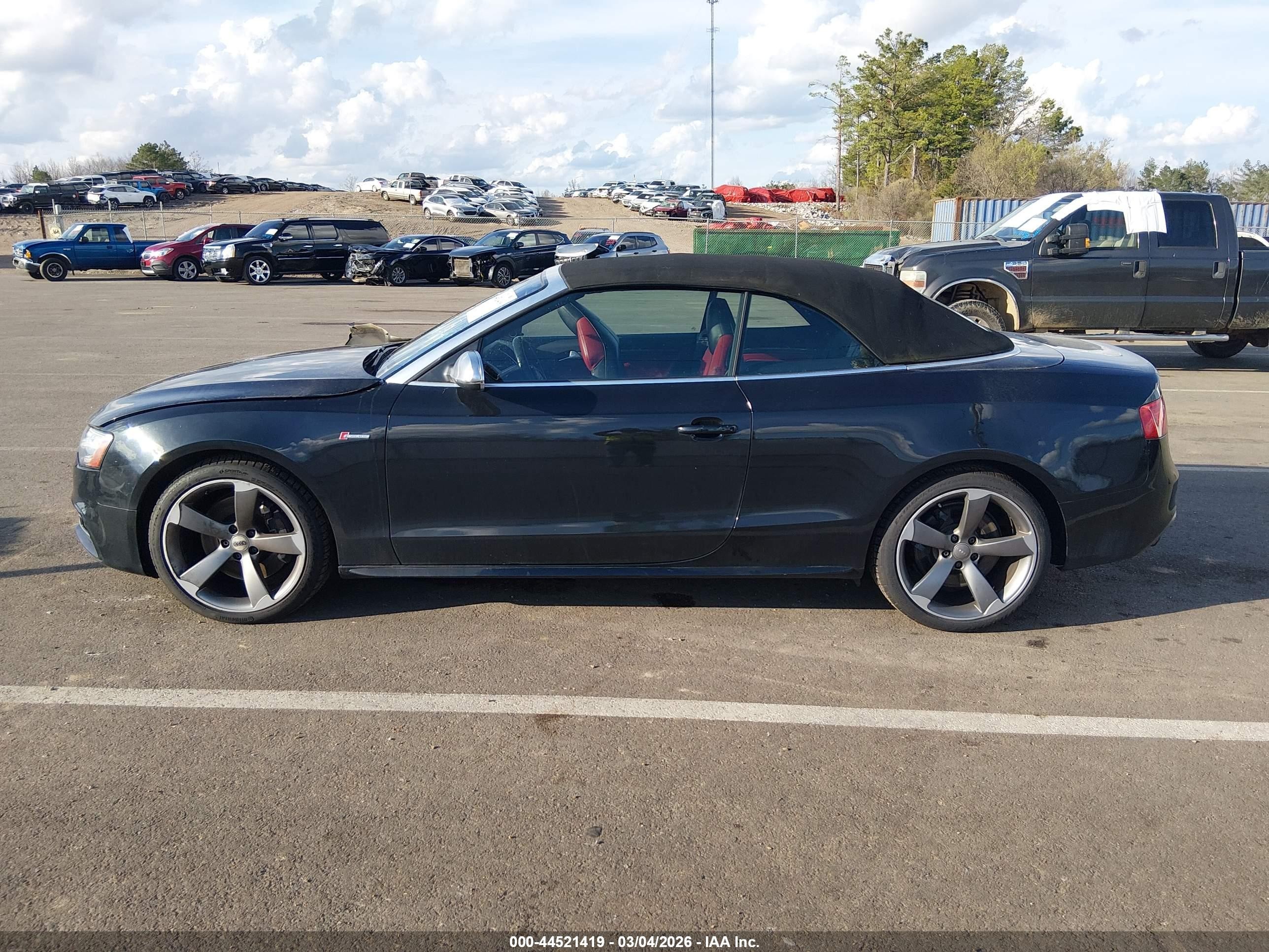 2014 Audi S5 3.0t Premium Plus Black vin: WAUCGAFH0EN004889