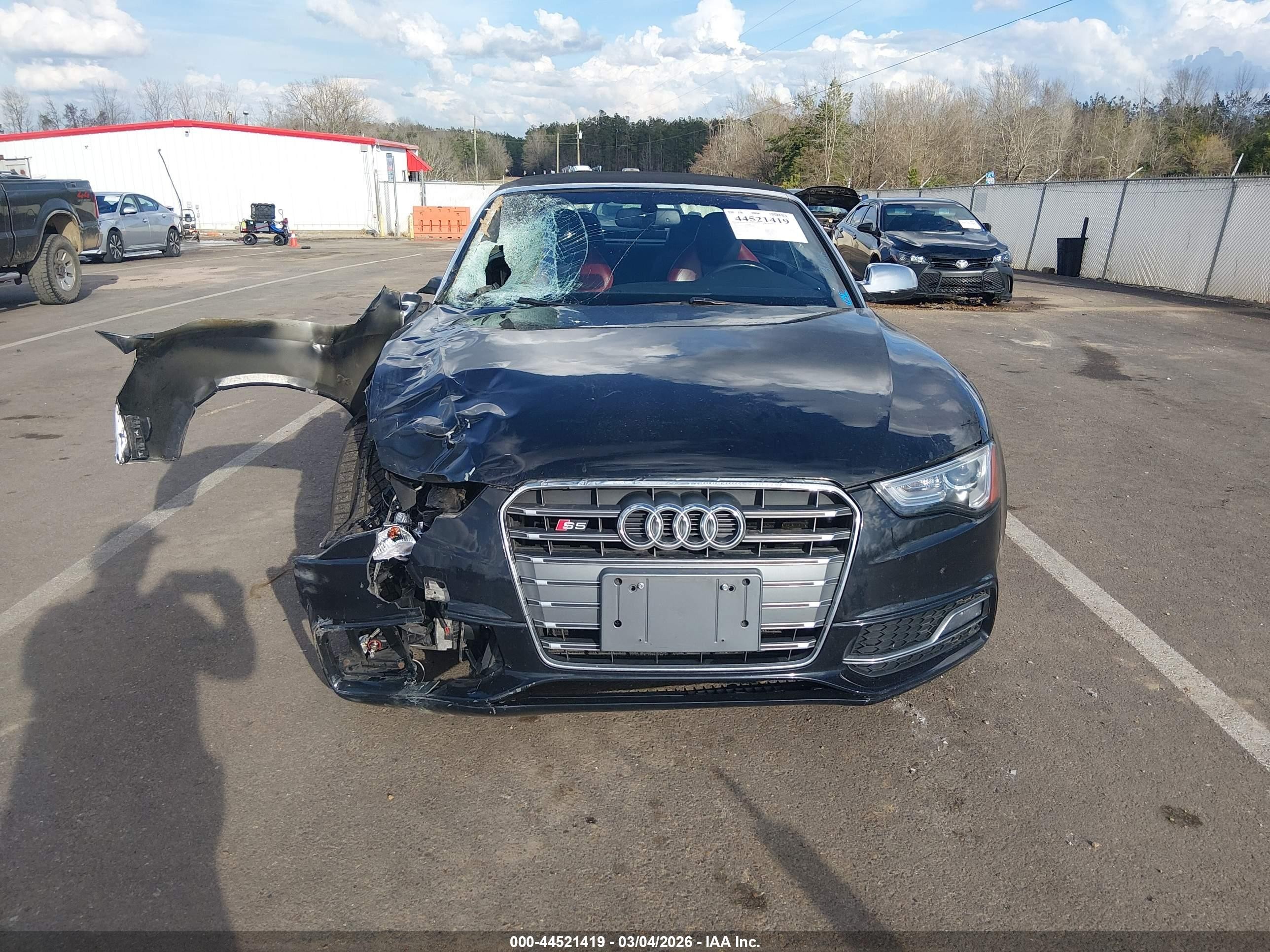 2014 Audi S5 3.0t Premium Plus Black vin: WAUCGAFH0EN004889