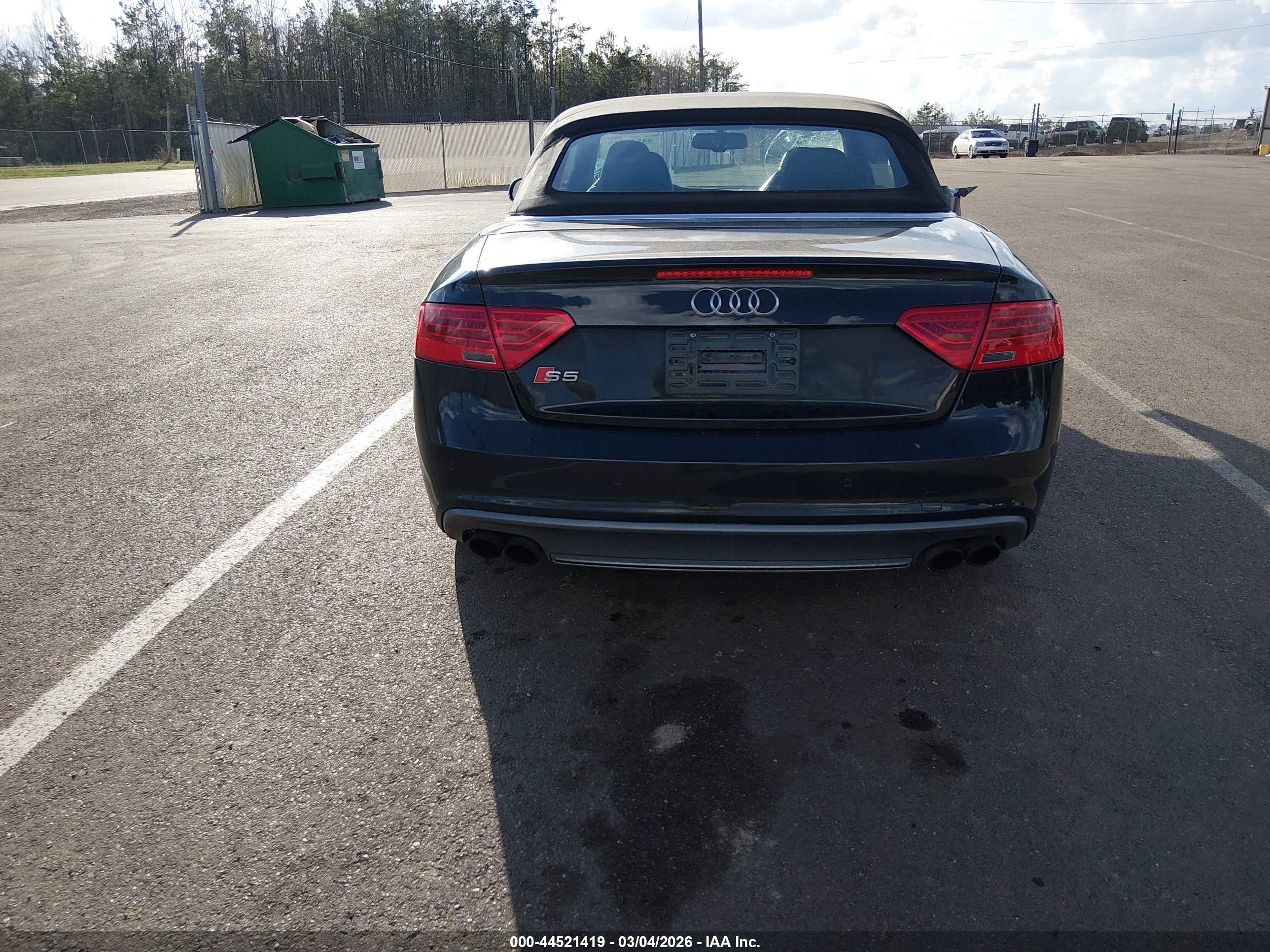 2014 Audi S5 3.0t Premium Plus Black vin: WAUCGAFH0EN004889
