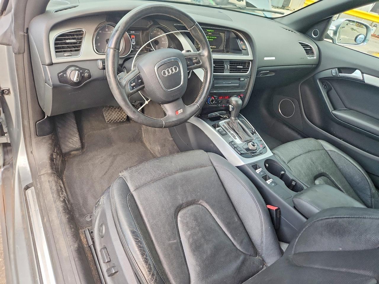 2012 Audi S5 Premium Plus Серый vin: WAUCGAFH3CN000879