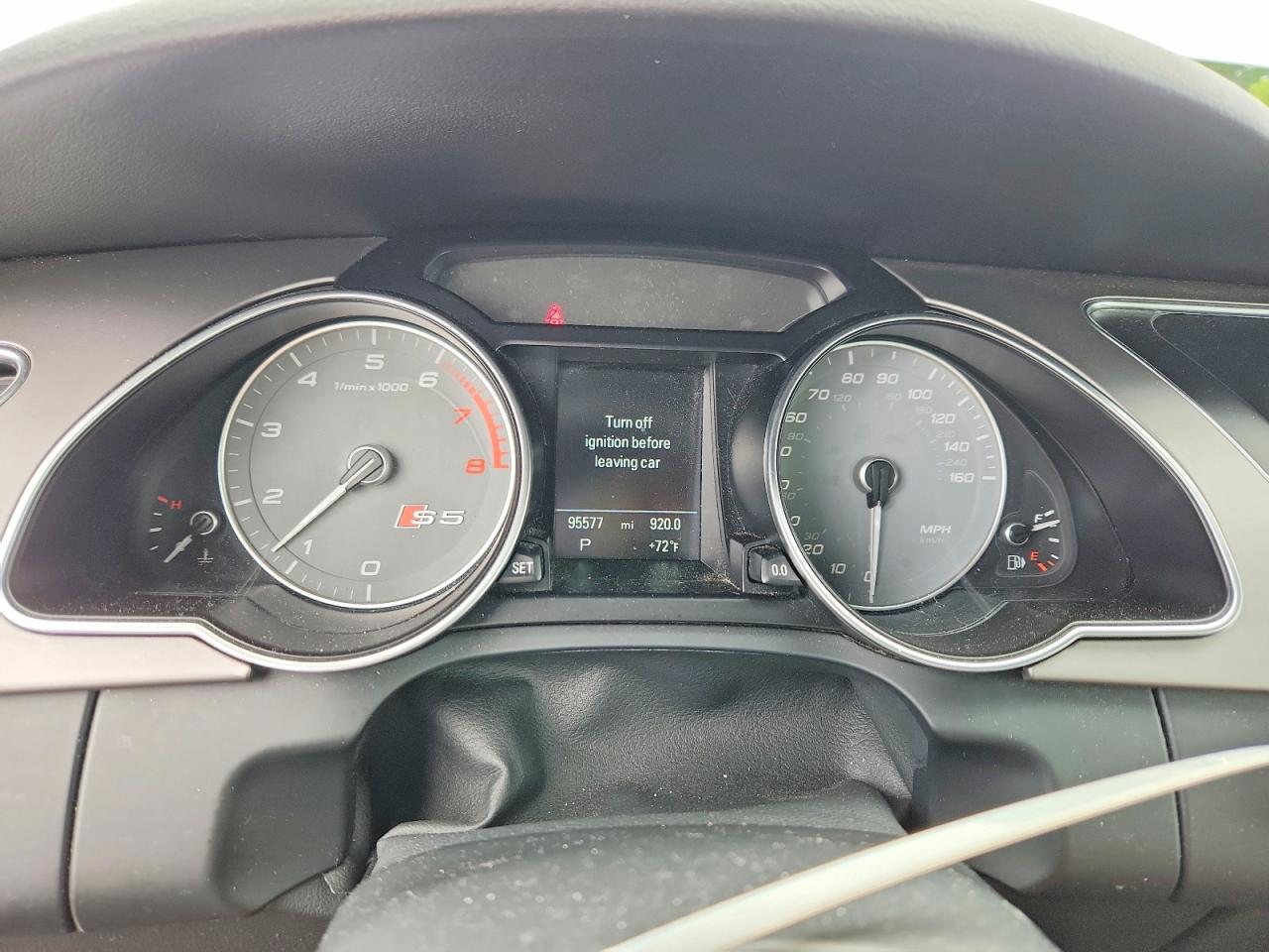 2014 Audi S5 Premium Plus White vin: WAUCGAFH3EN000187