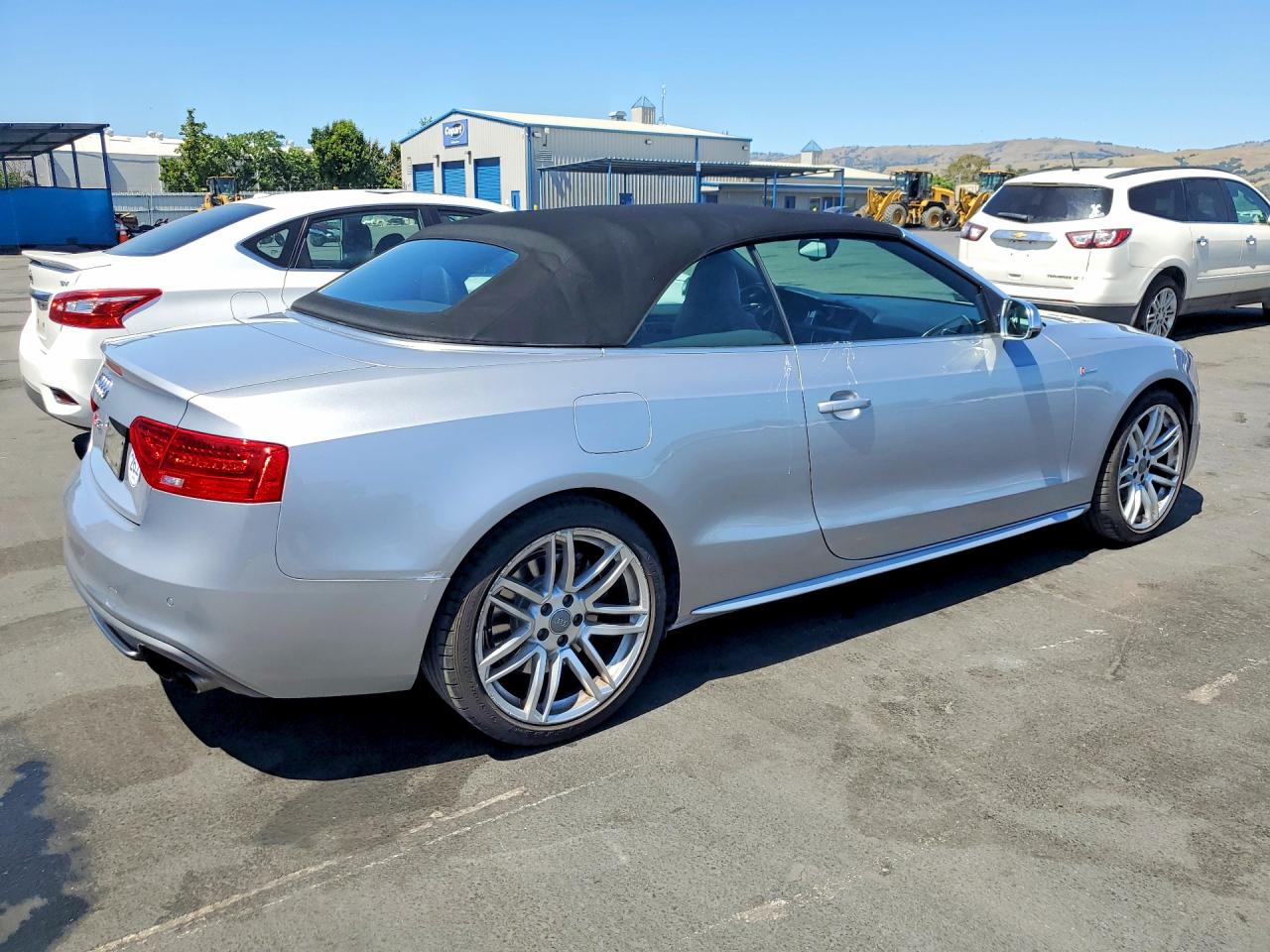 2015 Audi S5 Premium Plus Серый vin: WAUCGAFH3FN002927