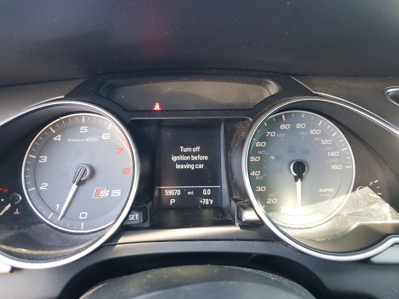 2015 Audi S5 Premium Plus Серый vin: WAUCGAFH3FN002927