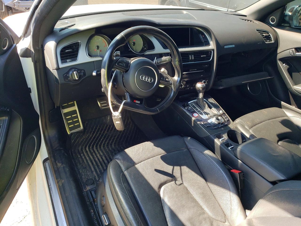 2015 Audi S5 Premium Plus White vin: WAUCGAFH3FN009876