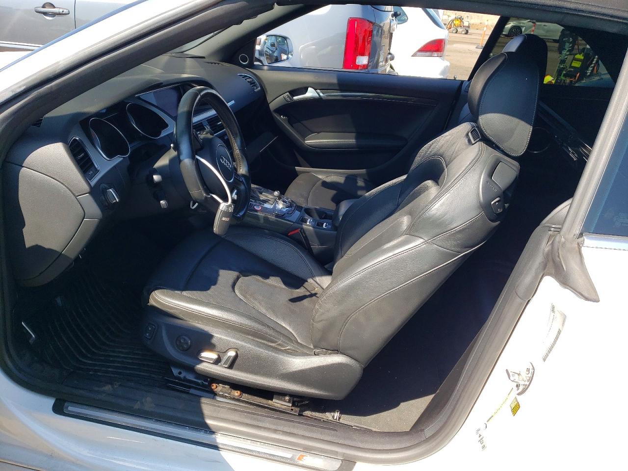 2015 Audi S5 Premium Plus White vin: WAUCGAFH3FN009876