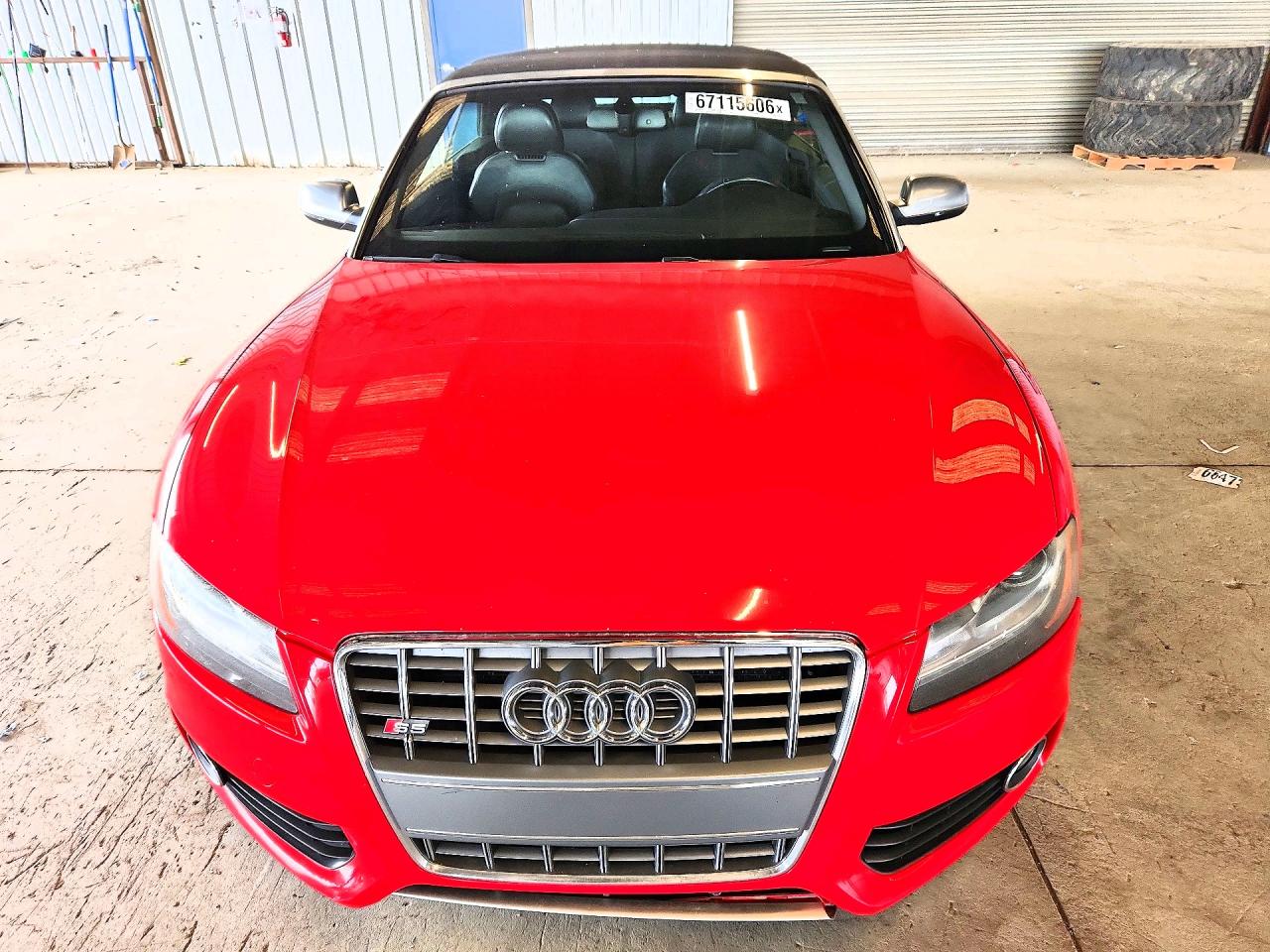 2012 Audi S5 Premium Plus Красный vin: WAUCGAFH4CN003063