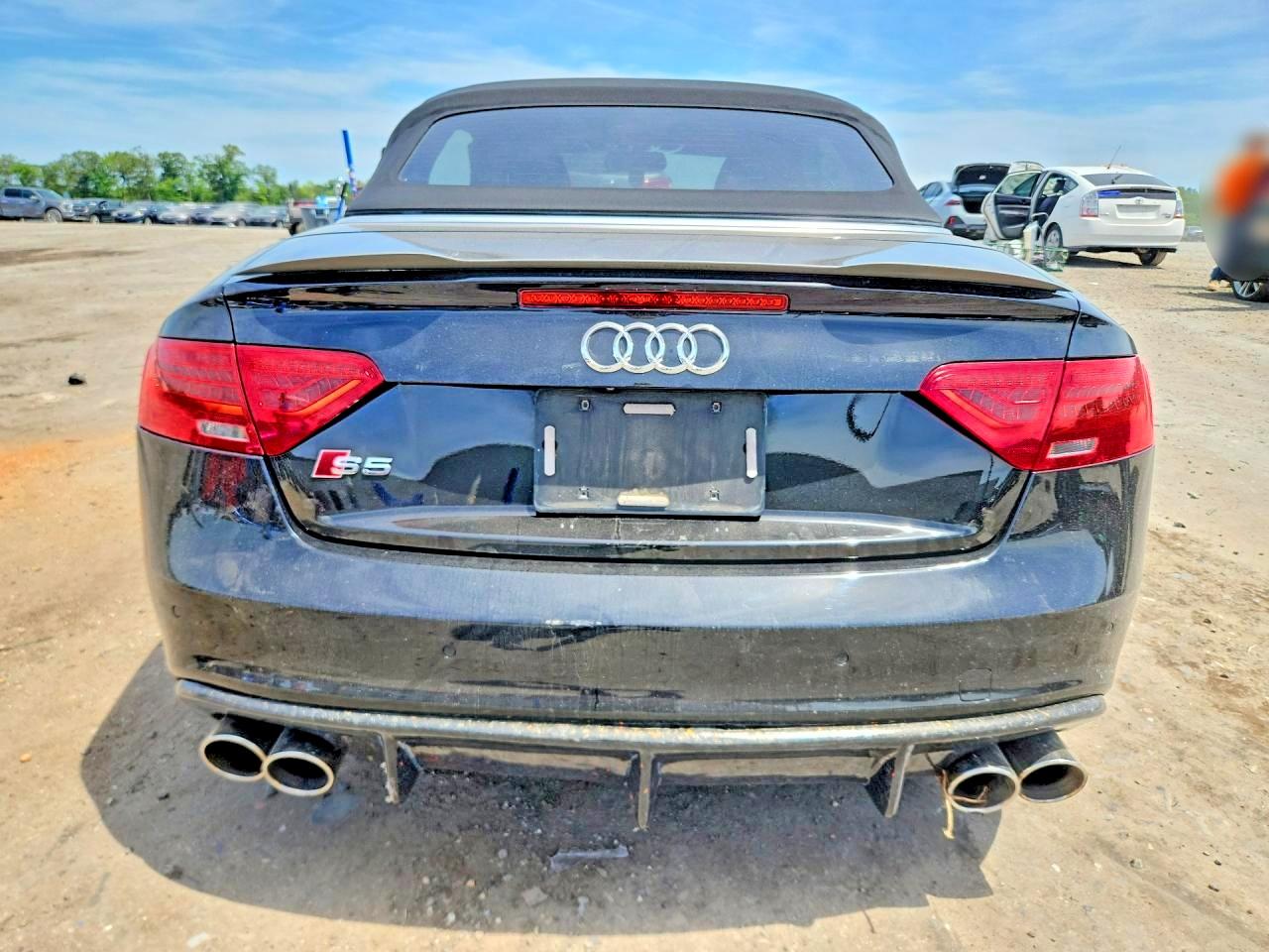 2013 Audi S5 Premium Plus Black vin: WAUCGAFH4DN002710