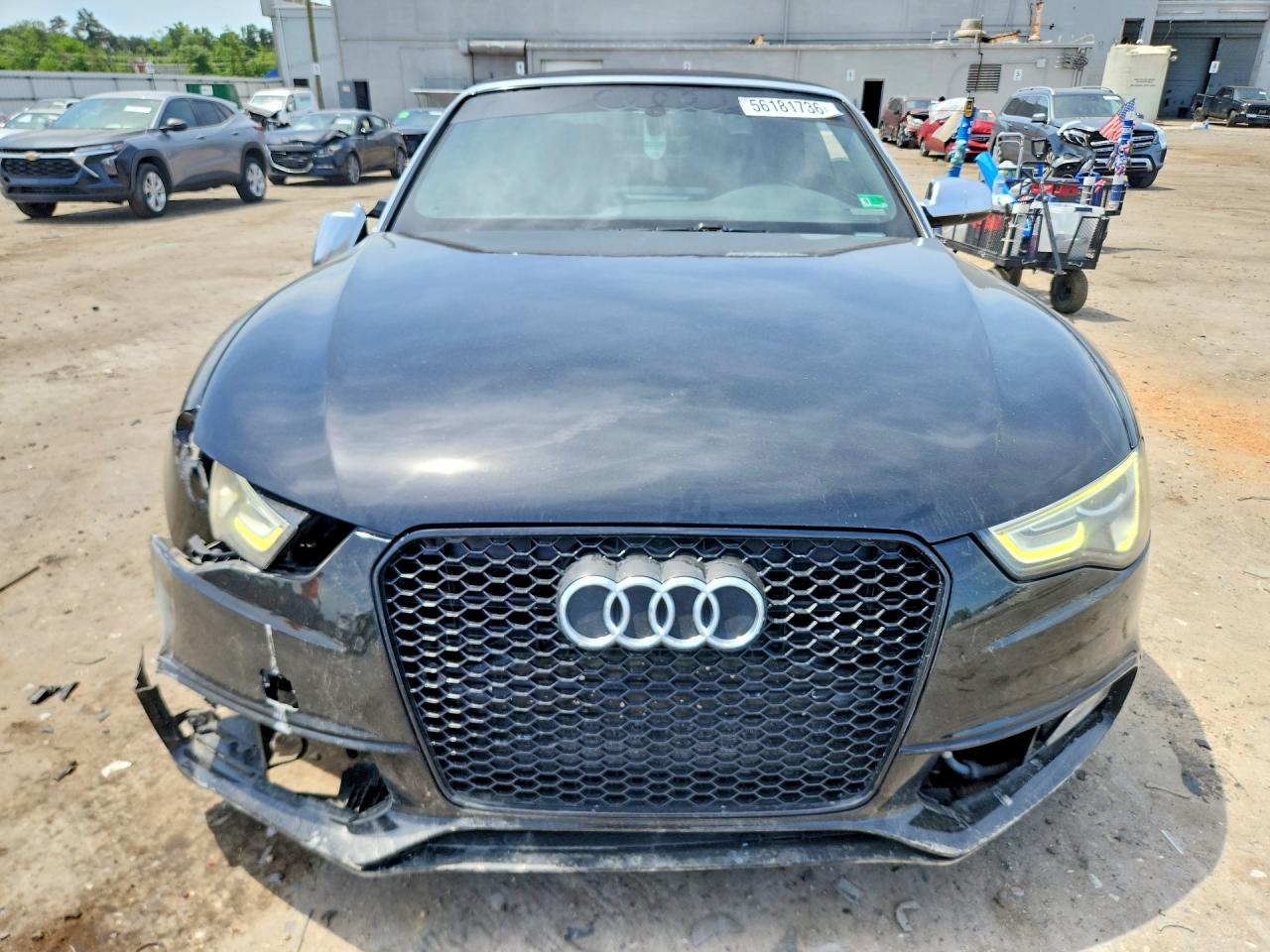 2013 Audi S5 Premium Plus Black vin: WAUCGAFH4DN002710