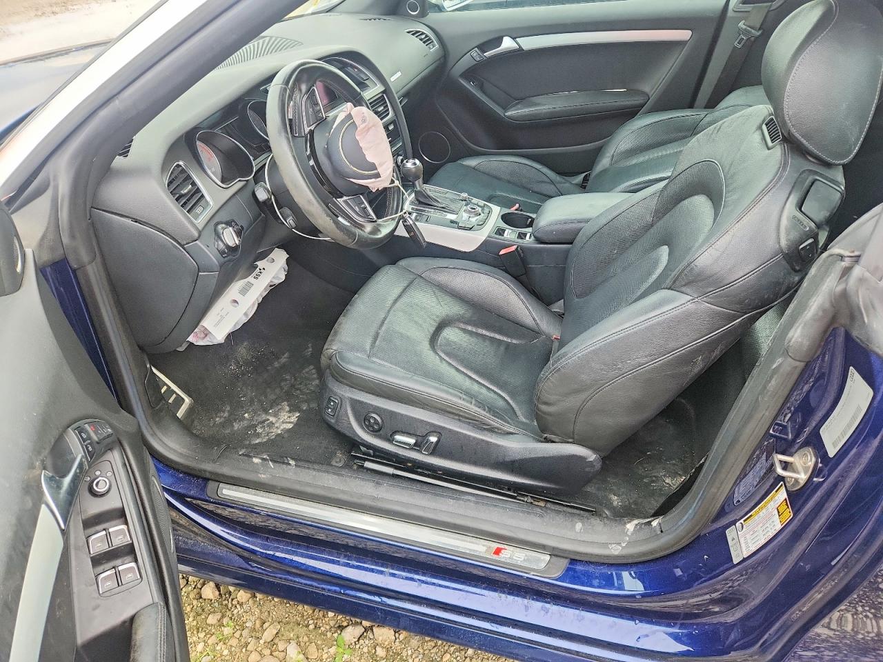 2013 Audi S5 Premium Plus Blue vin: WAUCGAFH4DN008510