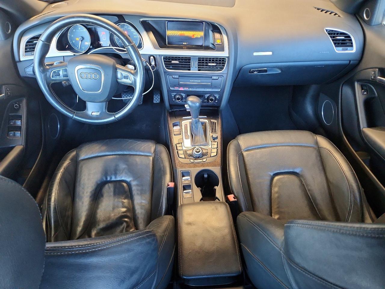 2010 Audi S5 Premium Plus Black vin: WAUCGAFH5AN022122