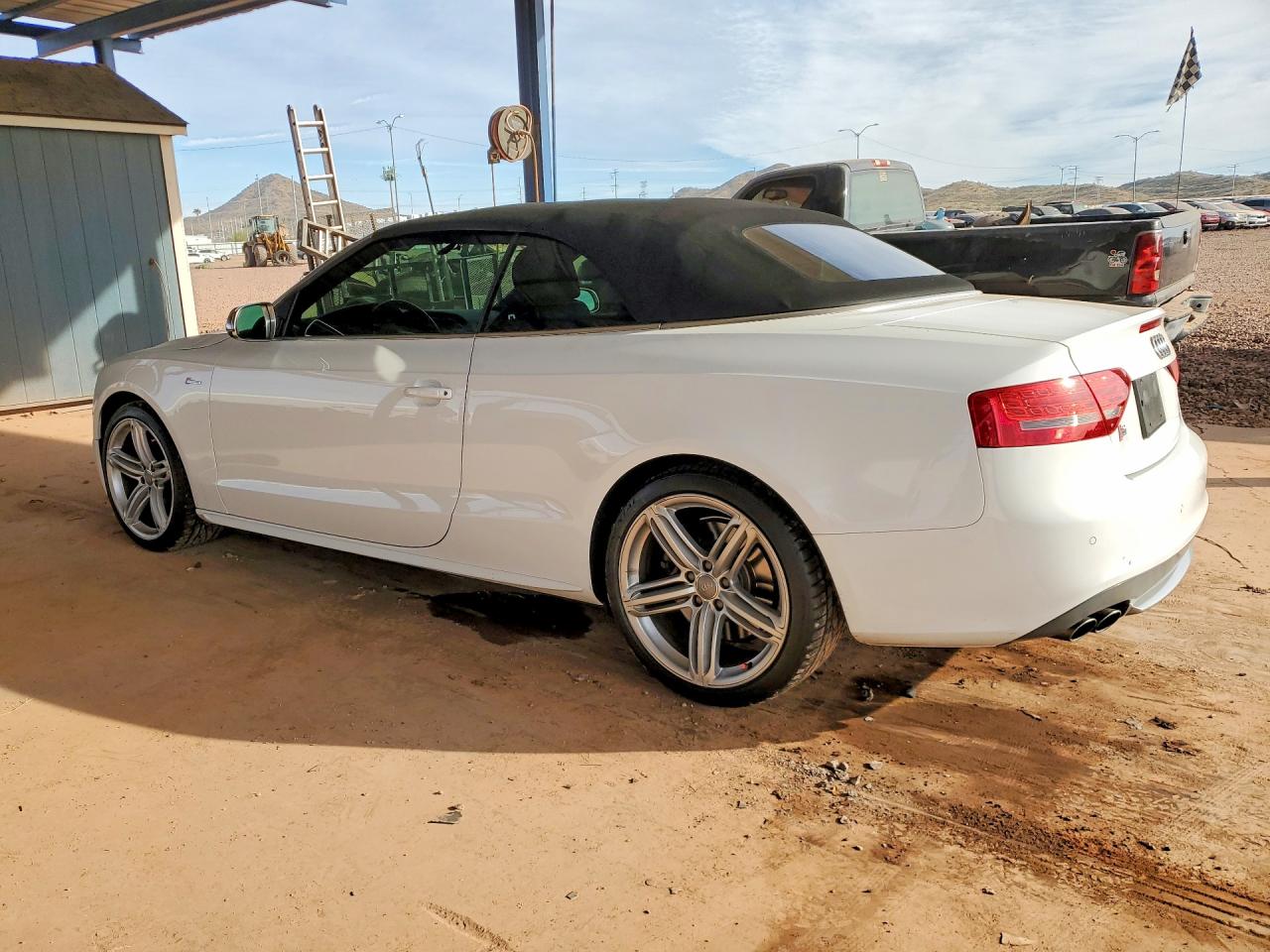 2012 Audi S5 Premium Plus White vin: WAUCGAFH7CN007849