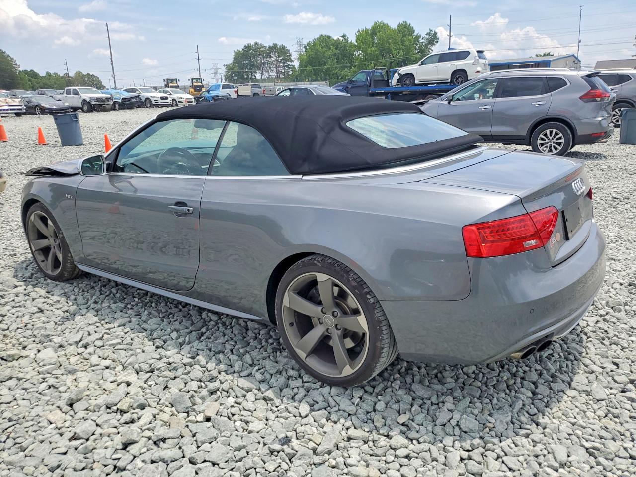 2015 Audi S5 Premium Plus Gray vin: WAUCGAFH7FN003644