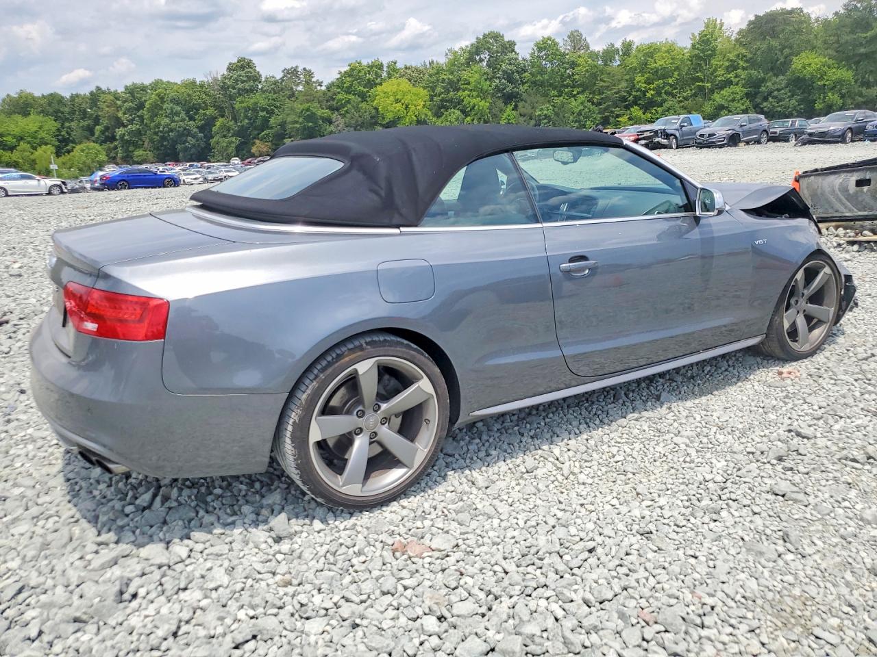 2015 Audi S5 Premium Plus Gray vin: WAUCGAFH7FN003644