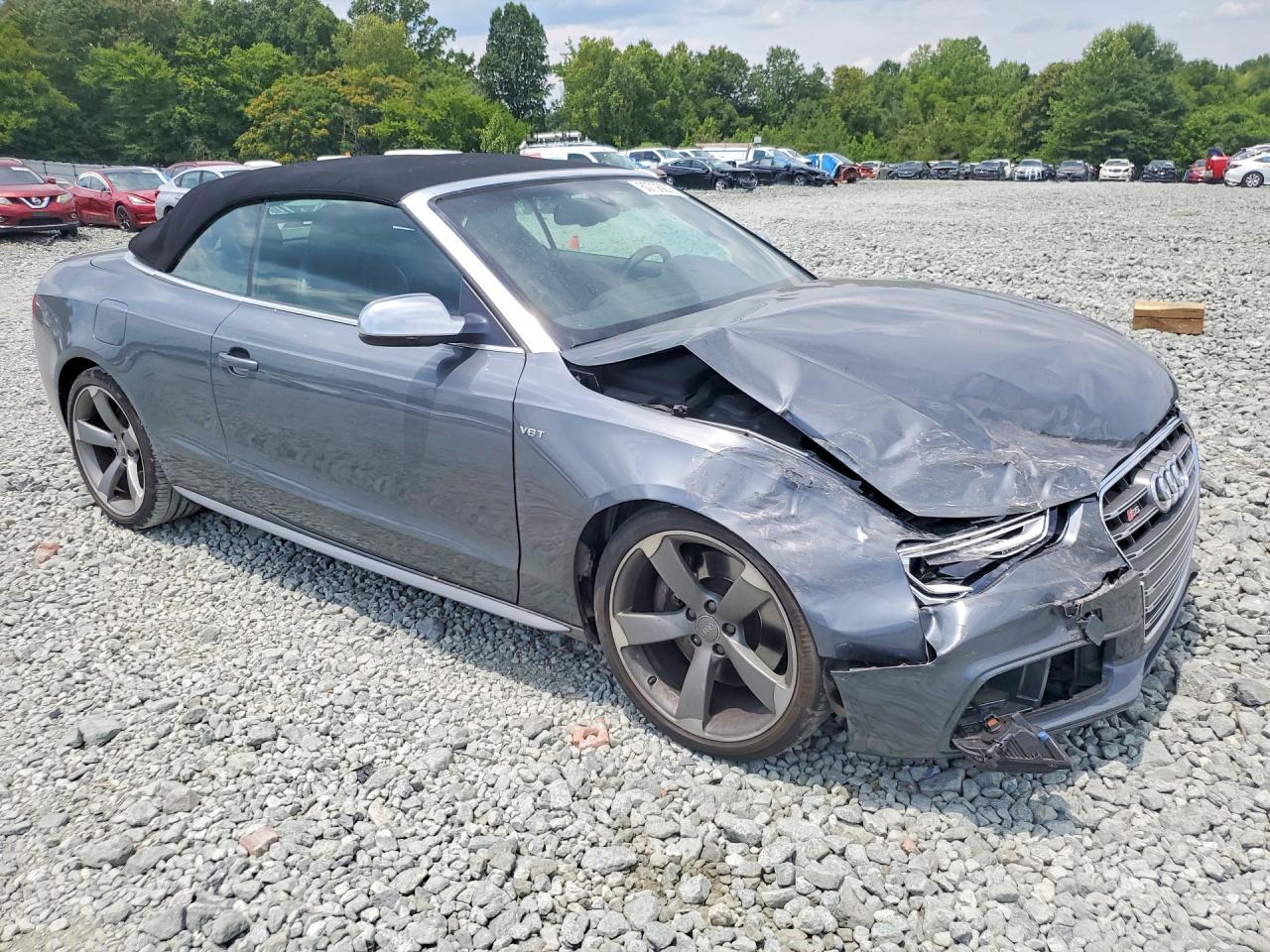 2015 Audi S5 Premium Plus Gray vin: WAUCGAFH7FN003644