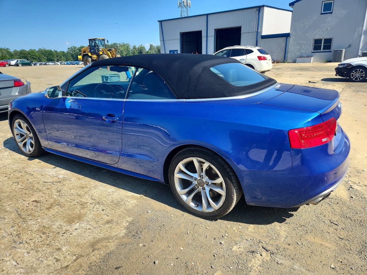 2015 Audi S5 Premium Plus Синий vin: WAUCGAFH7FN004650