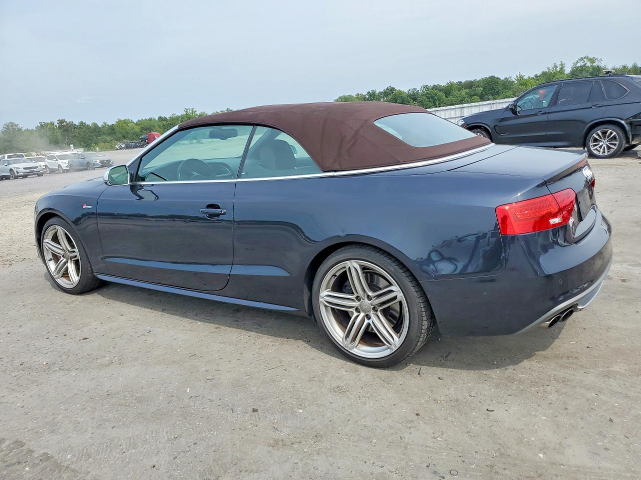 2013 Audi S5 Premium Plus Blue vin: WAUCGAFH9DN002136