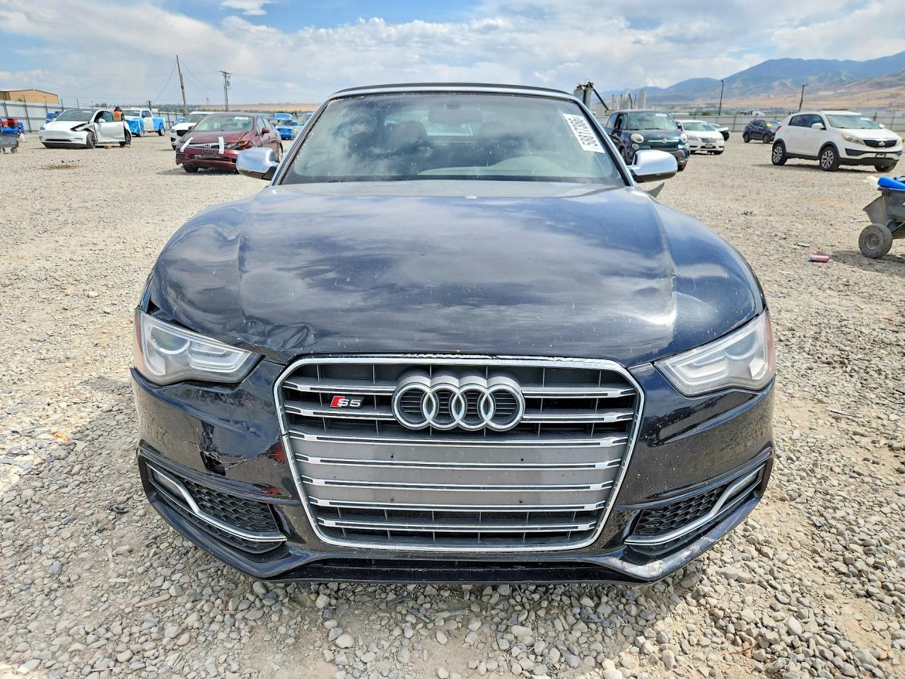 2013 Audi S5 Premium Plus Black vin: WAUCGAFH9DN011242