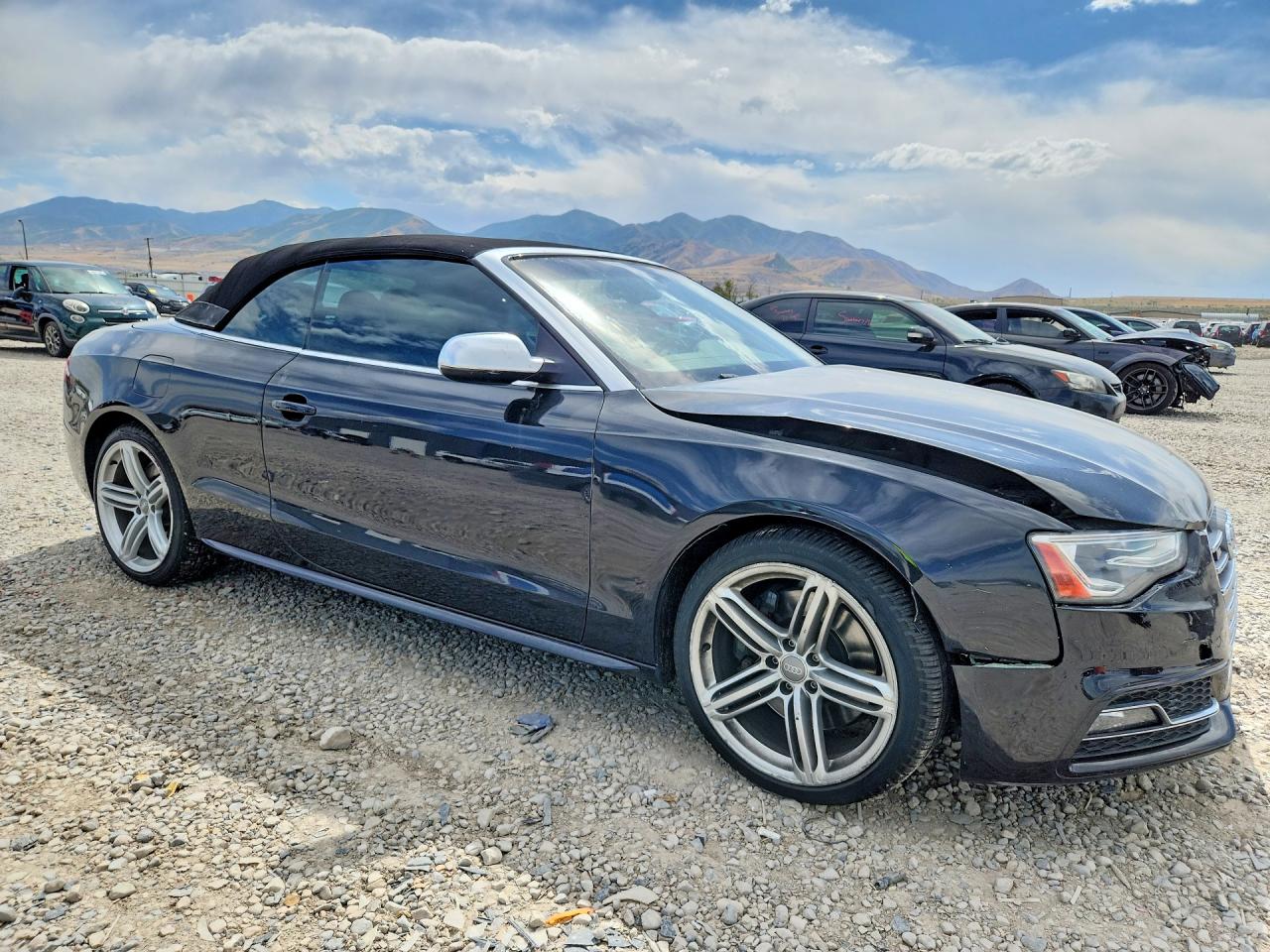 2013 Audi S5 Premium Plus Black vin: WAUCGAFH9DN011242