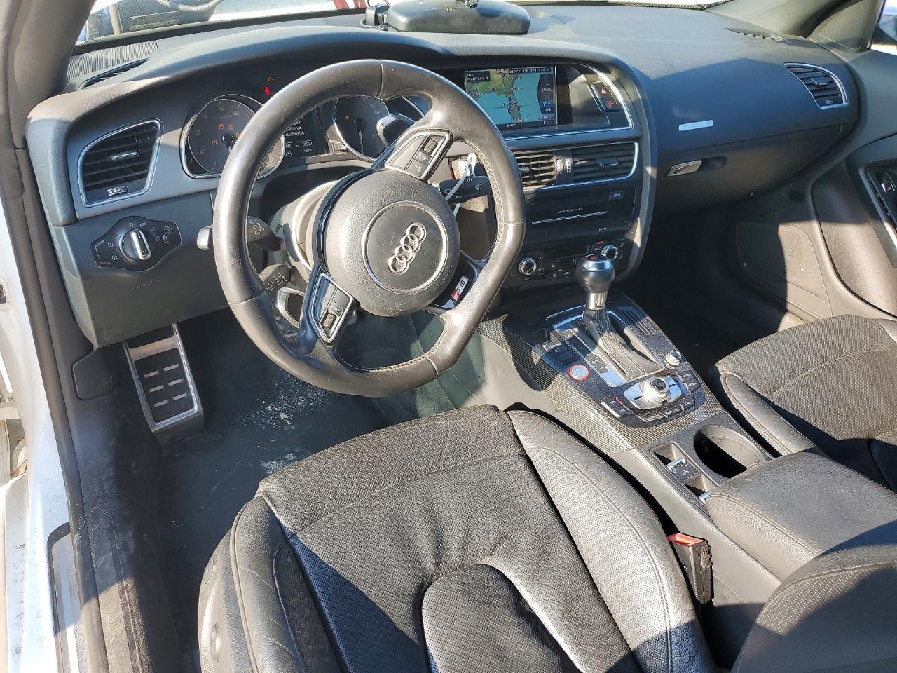 2014 Audi S5 Premium Plus Белый vin: WAUCGAFHXEN012188