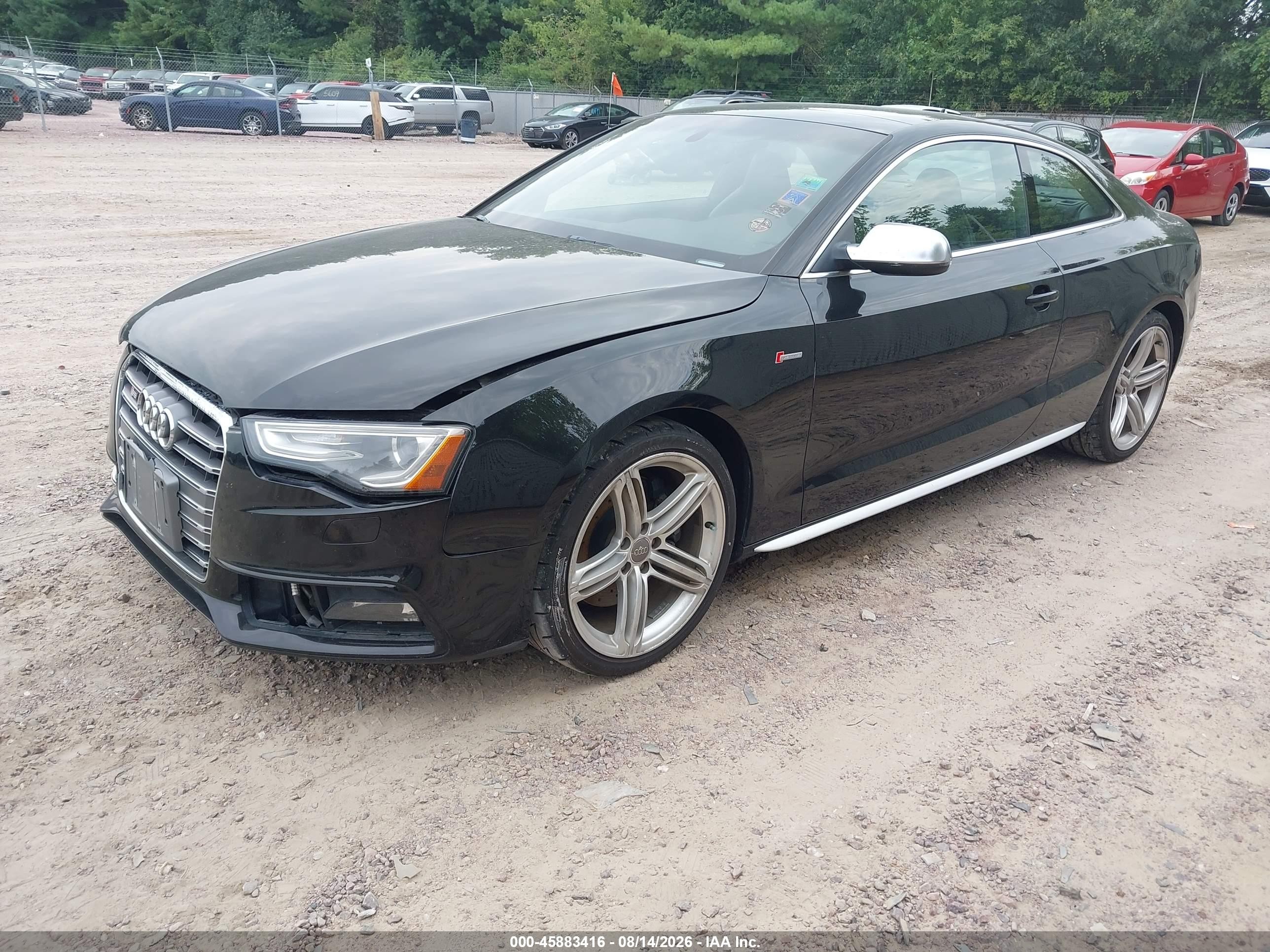 2013 Audi S5 3.0t Premium Plus Black vin: WAUCGAFR0DA031699