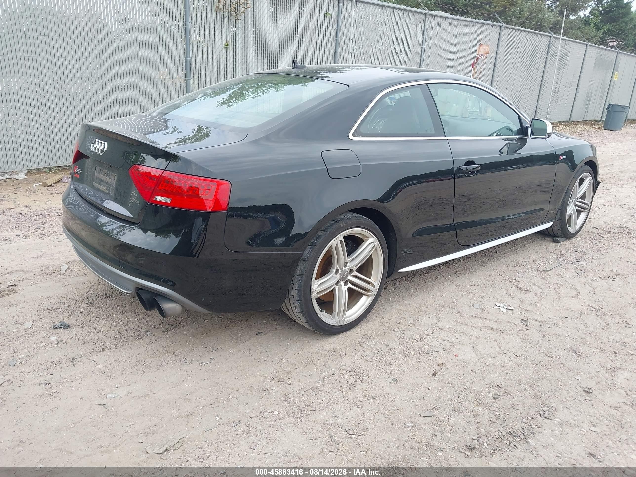 2013 Audi S5 3.0t Premium Plus Black vin: WAUCGAFR0DA031699